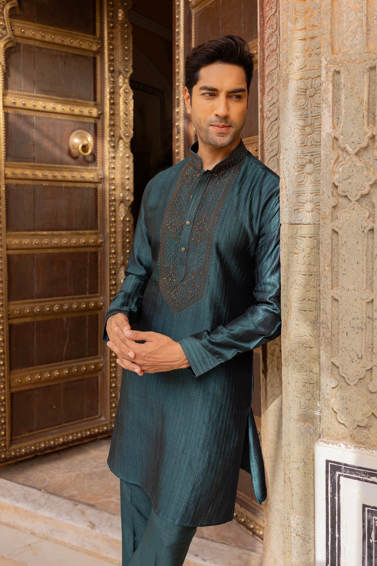 Emerald Green Kurta Set