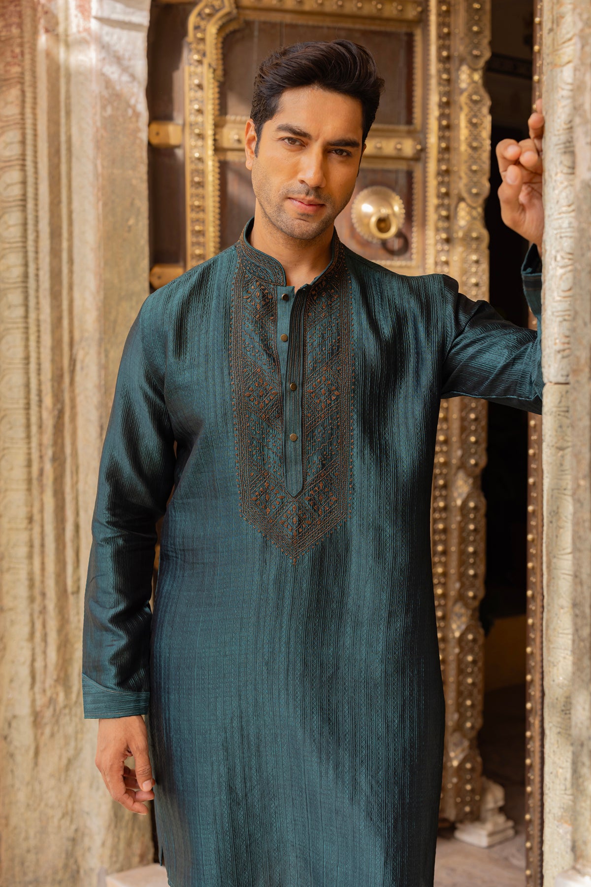Emerald Green Kurta Set
