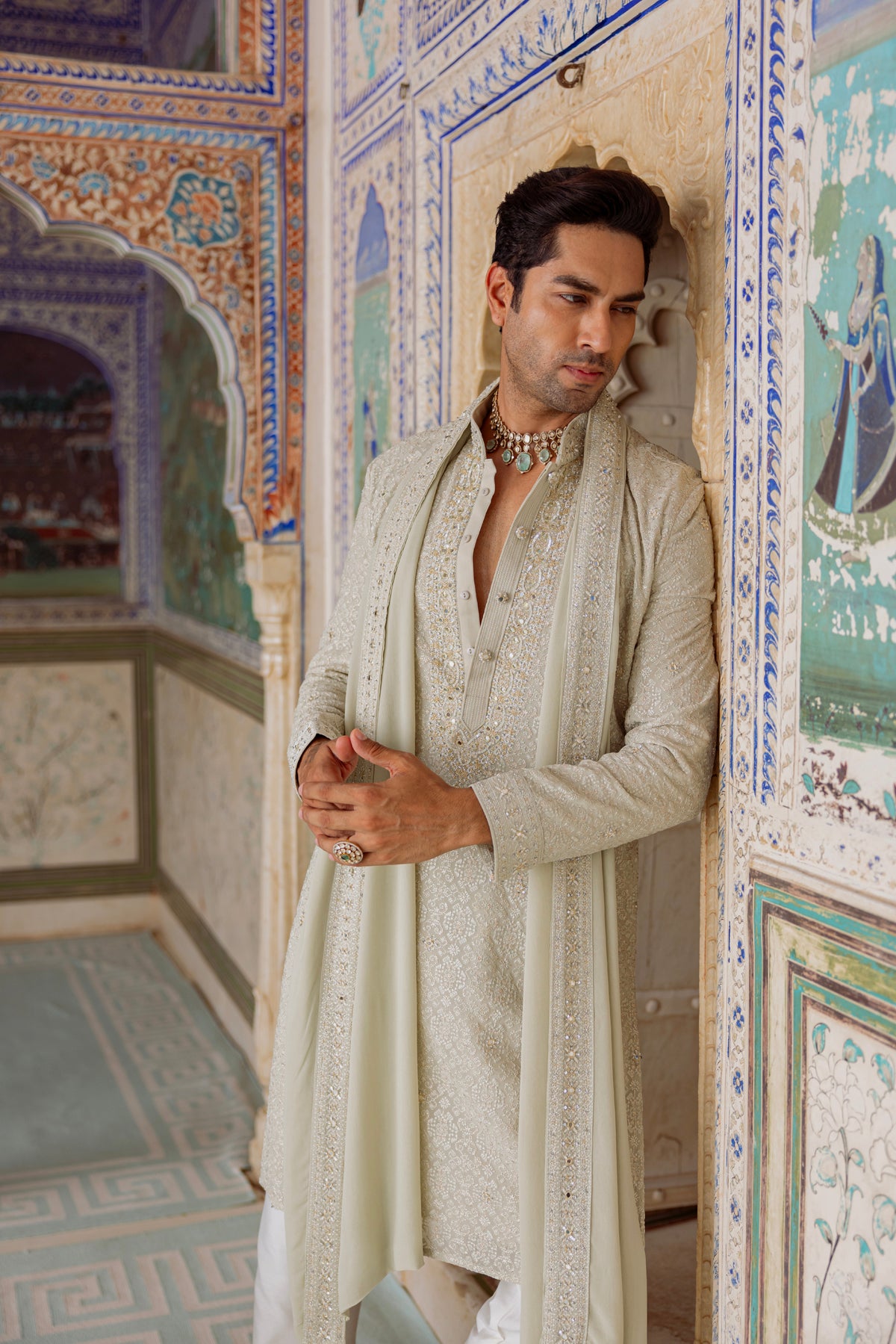 Mint Green Kurta Set