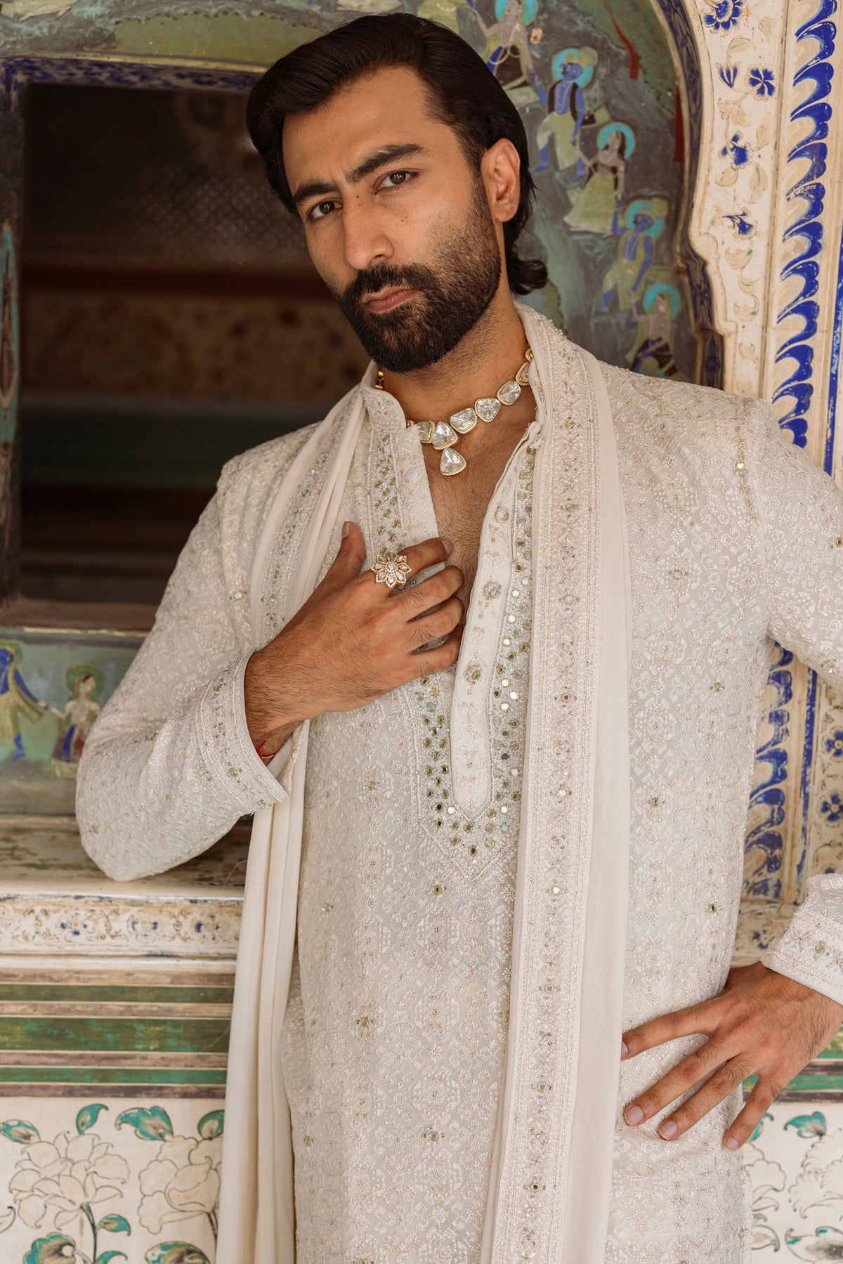 Ivory Kurta Set