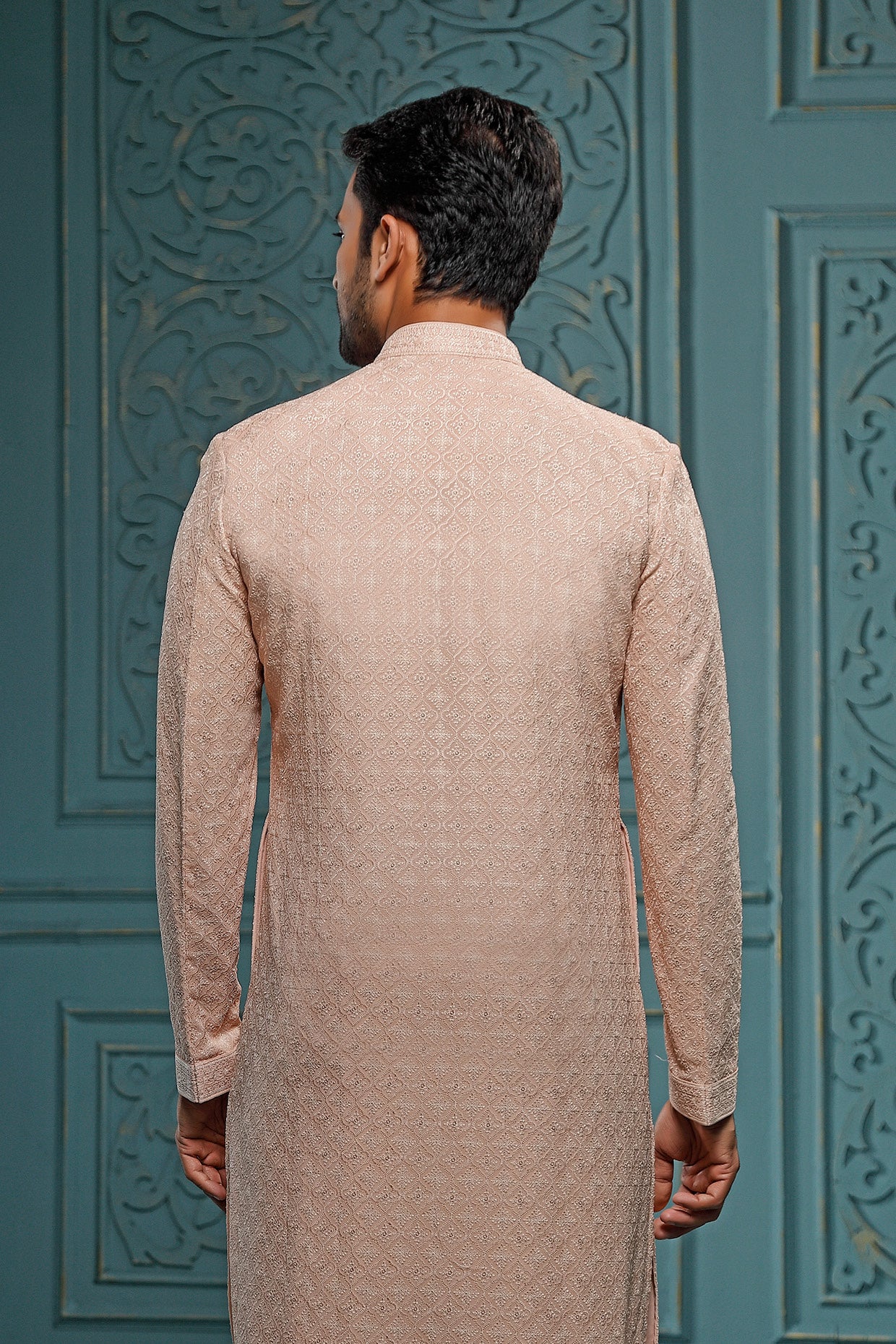 Blush Georgette Kurta Set