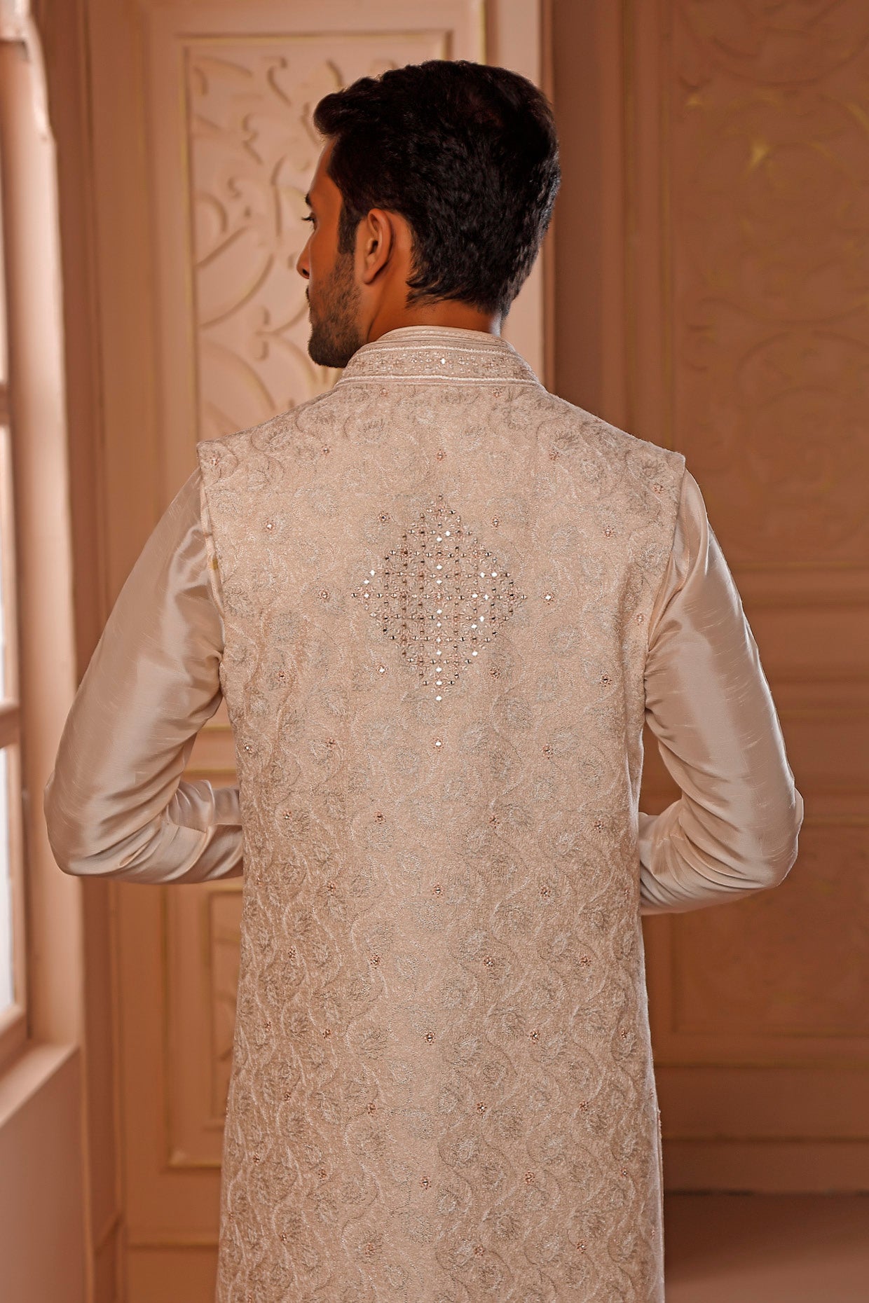 Blush Chanderi Coaty Set