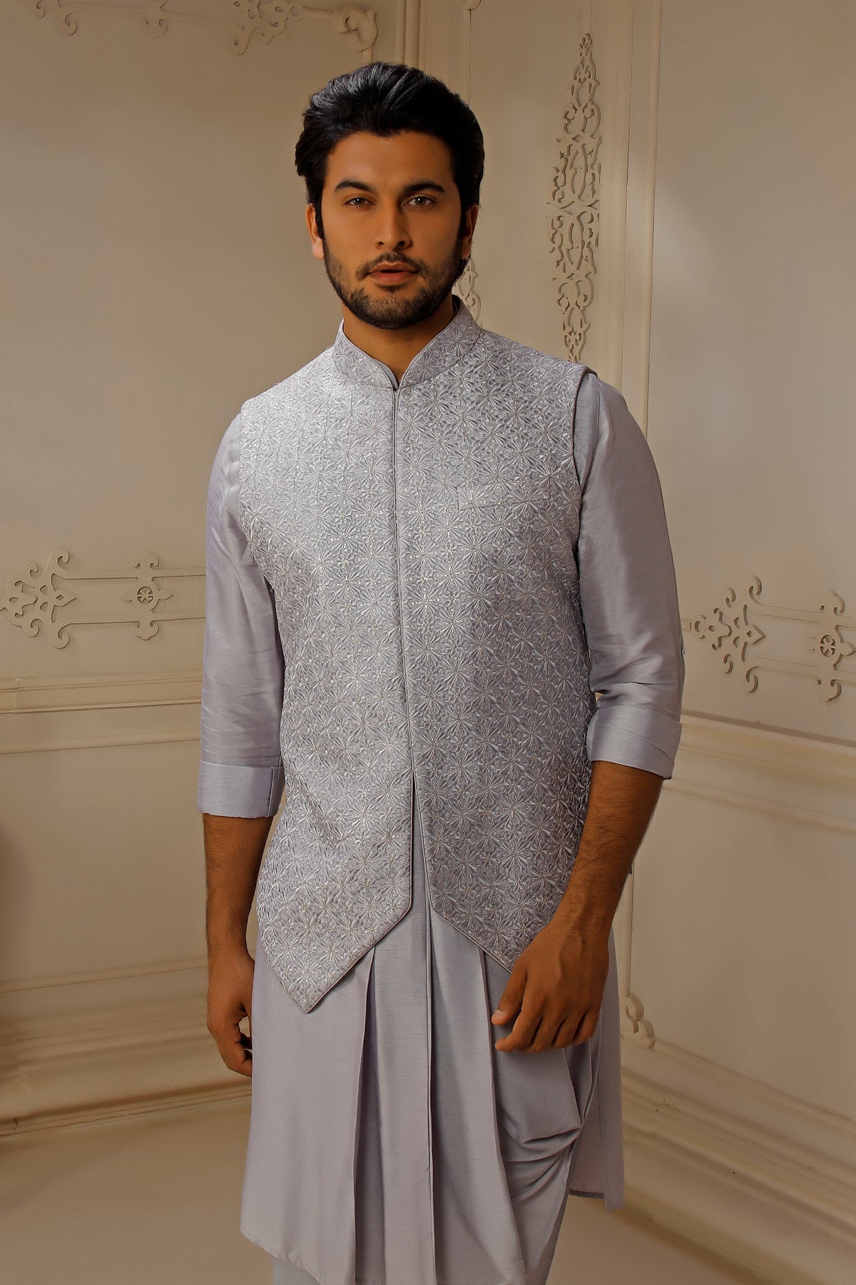 Tussar Coaty Set