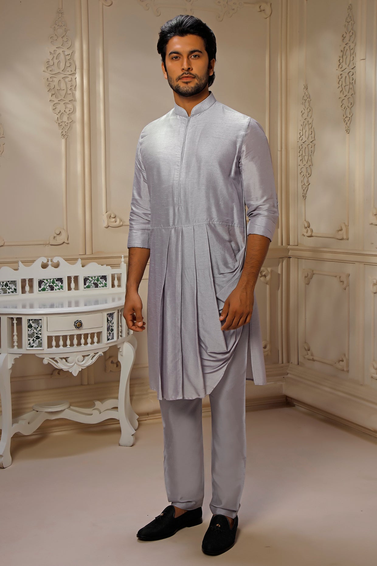 Tussar Coaty Set