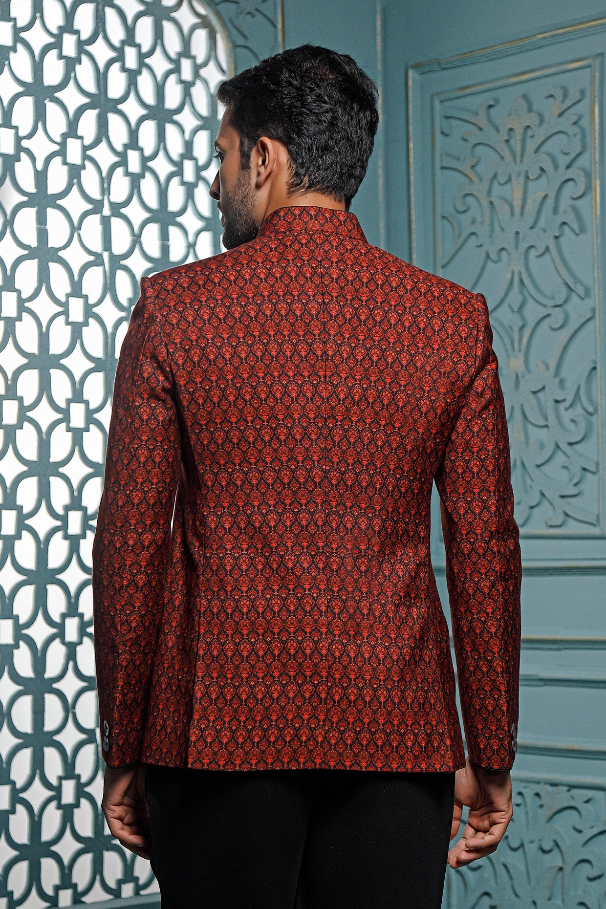 Rust Print Jodhpuri