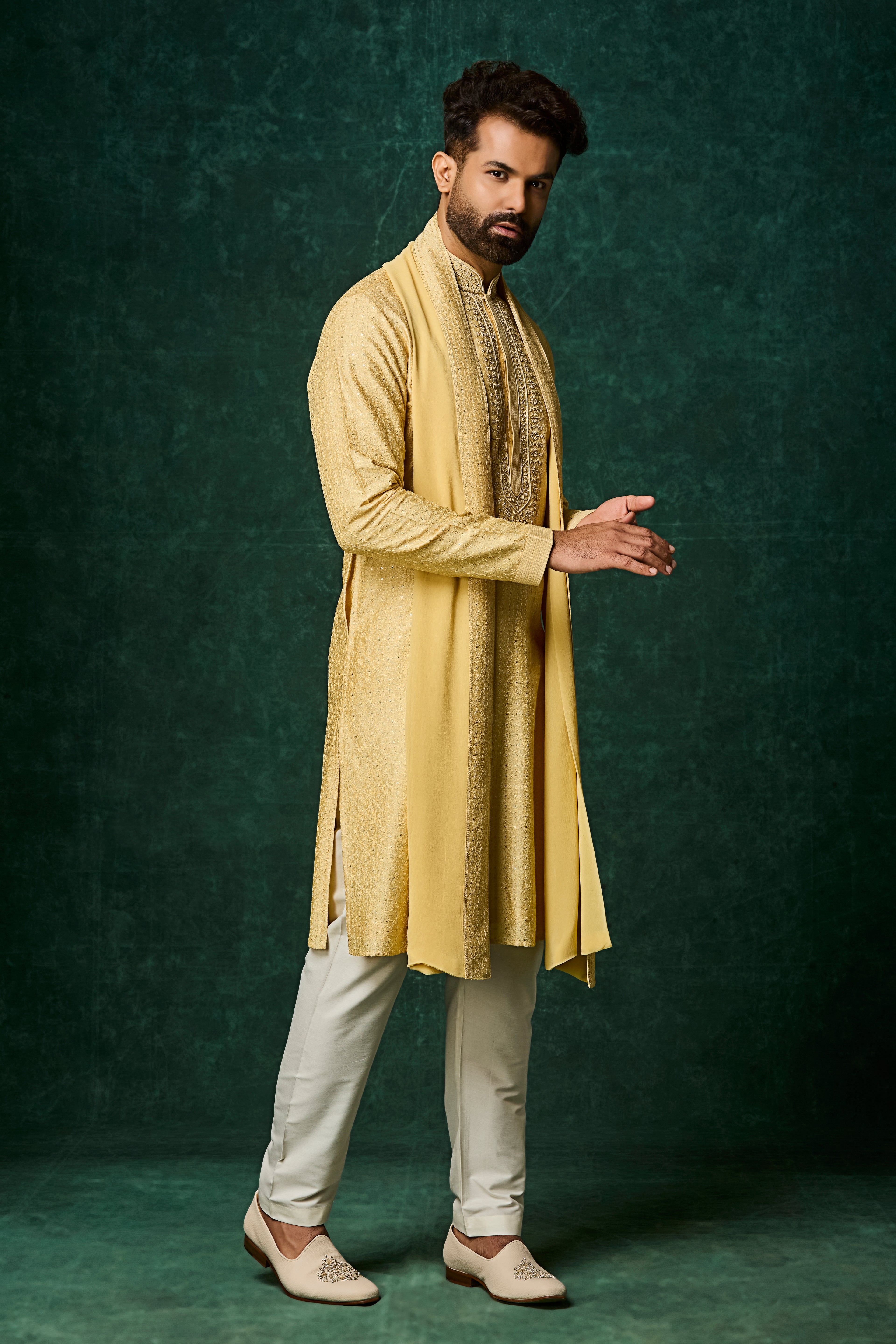 Yellow Kurta Set