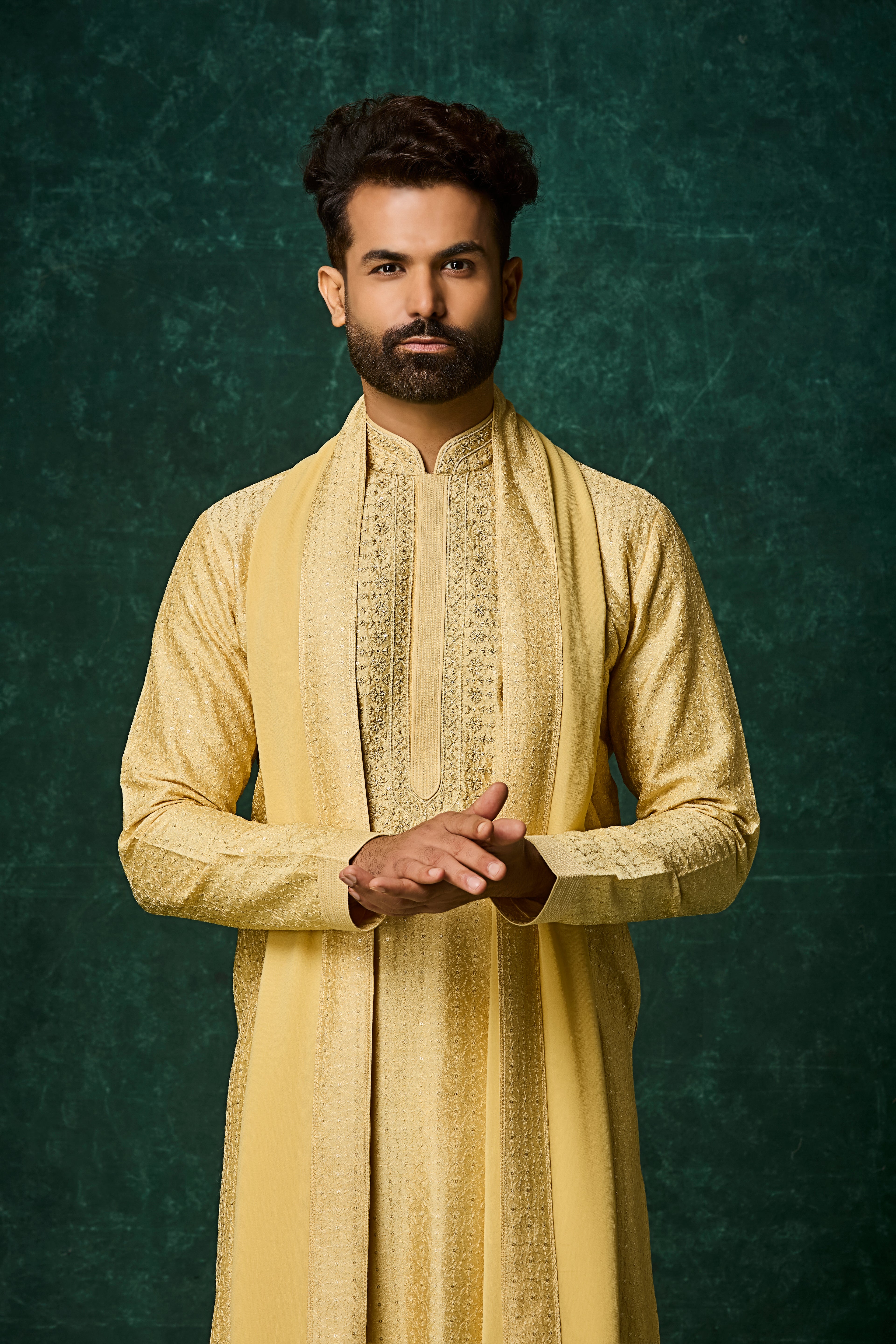 Yellow Kurta Set