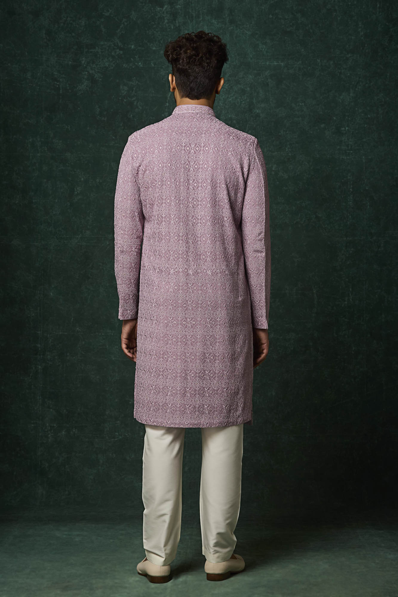 Mauve Kurta Set