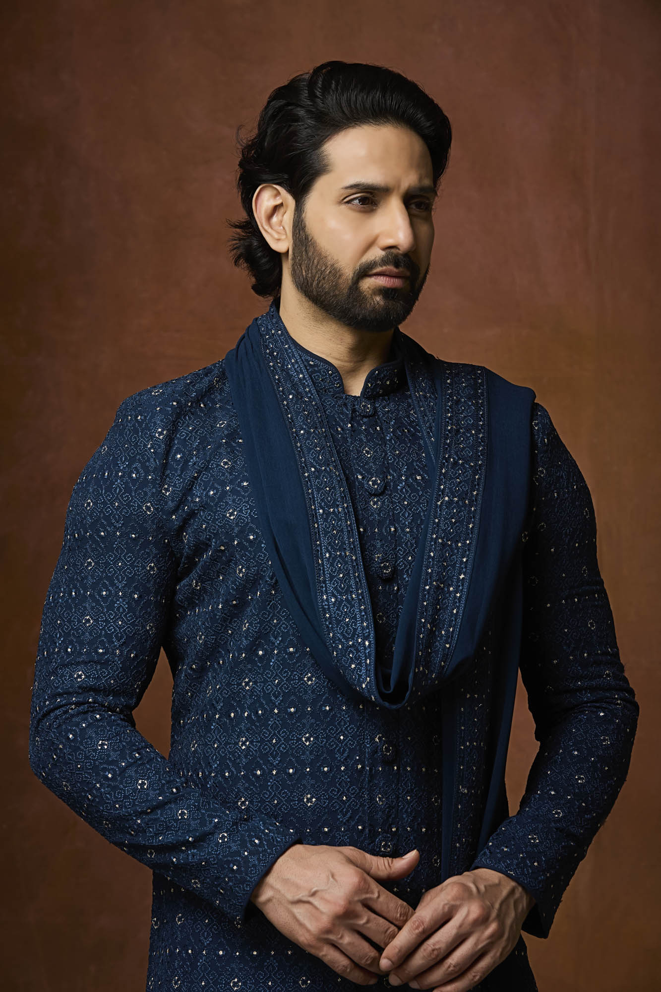 Teal Kurta Set