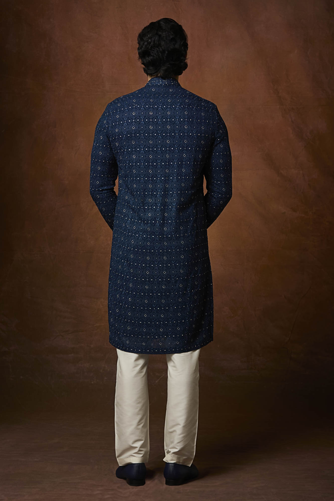 Teal Kurta Set