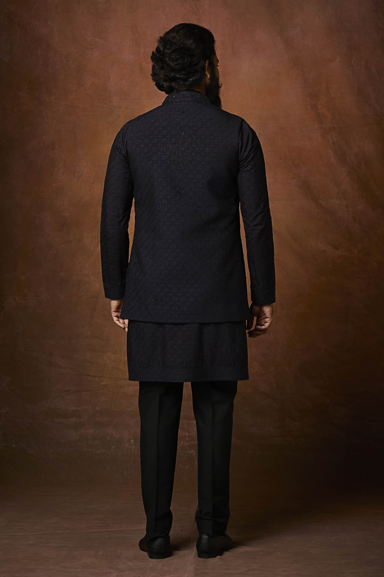 Navy blue coaty Set