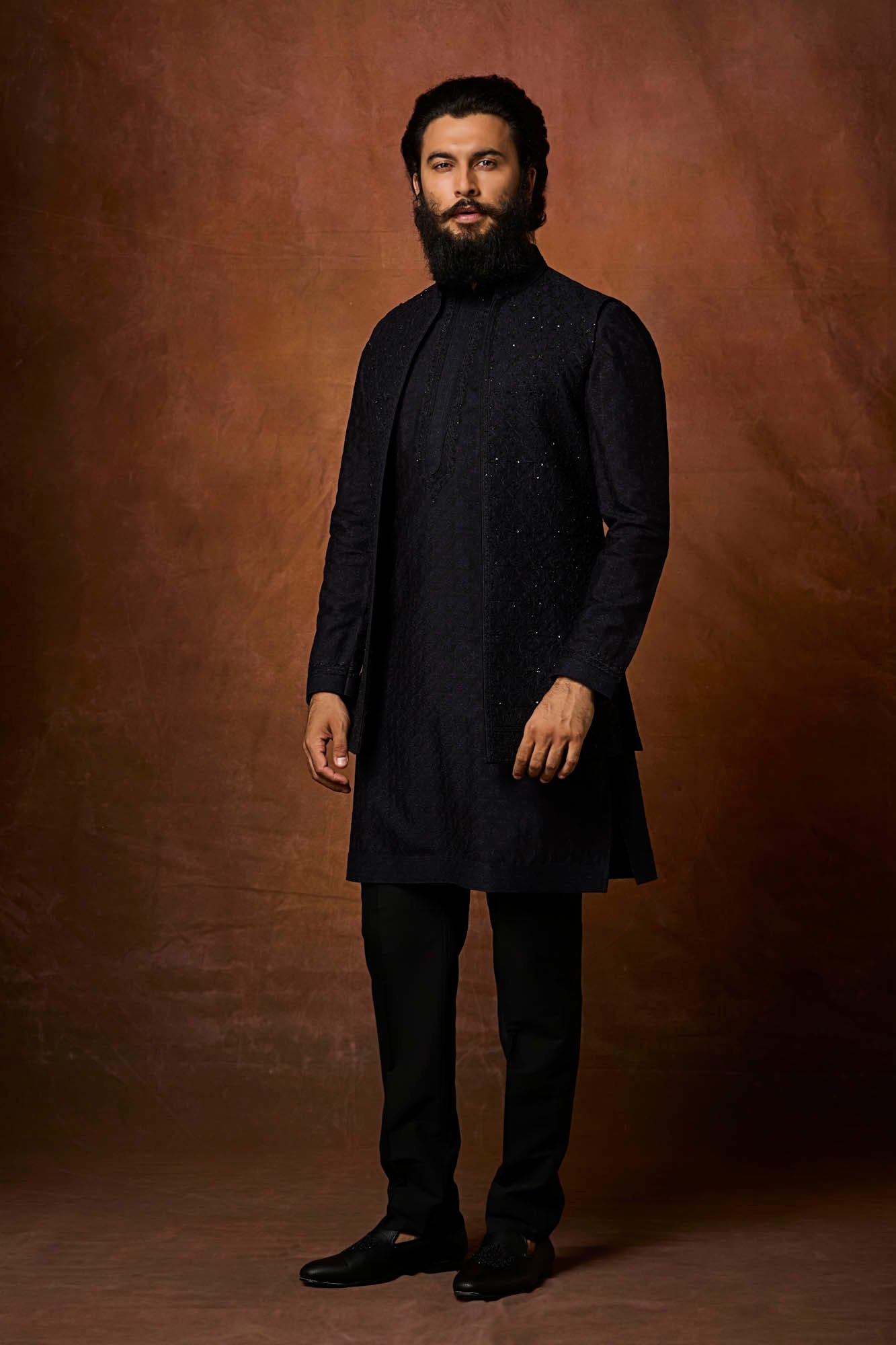 Navy blue coaty Set