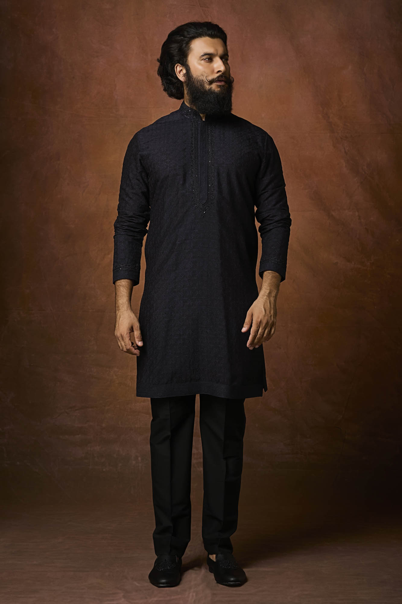 Navy blue coaty Set
