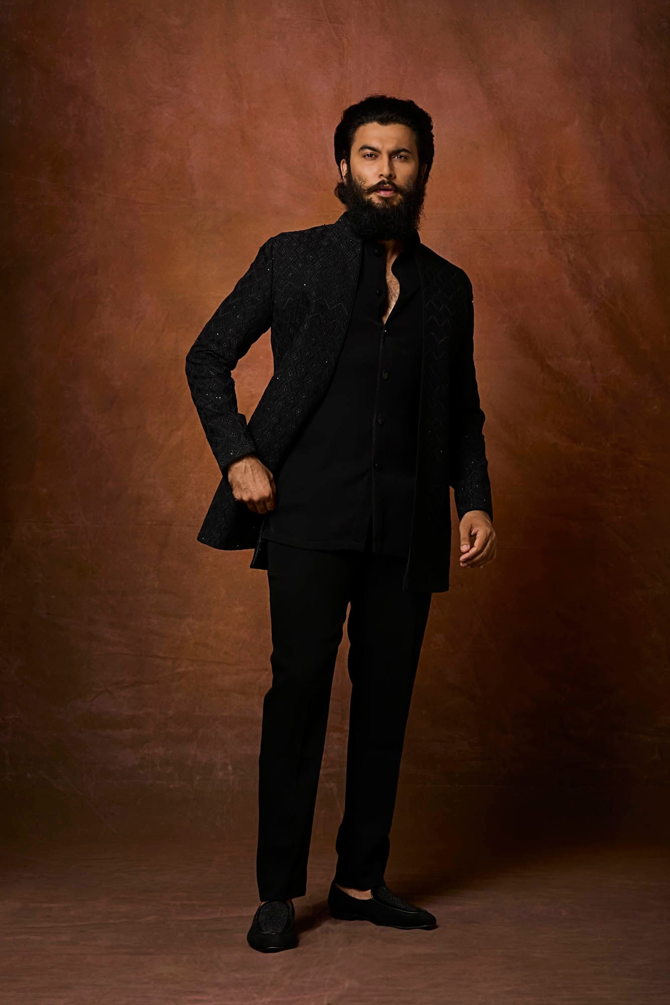 Black Jacket Set