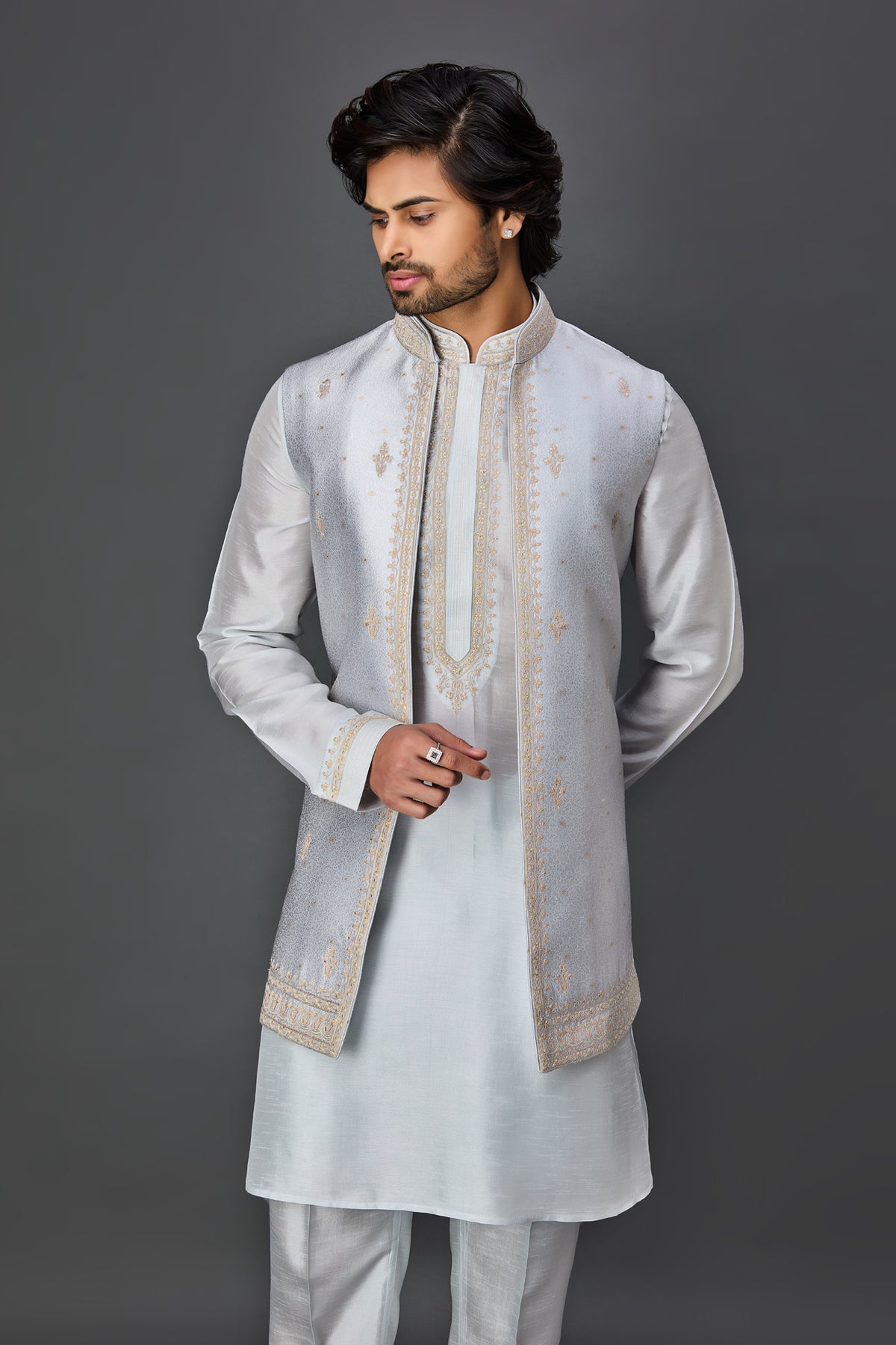 Aqua Blue Bundi Set
