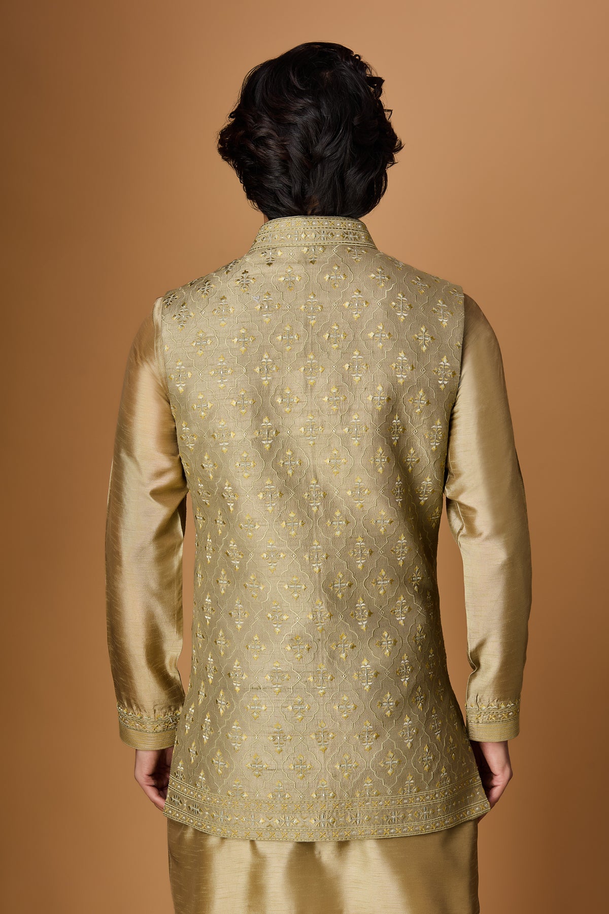 Olive Green Bundi Set
