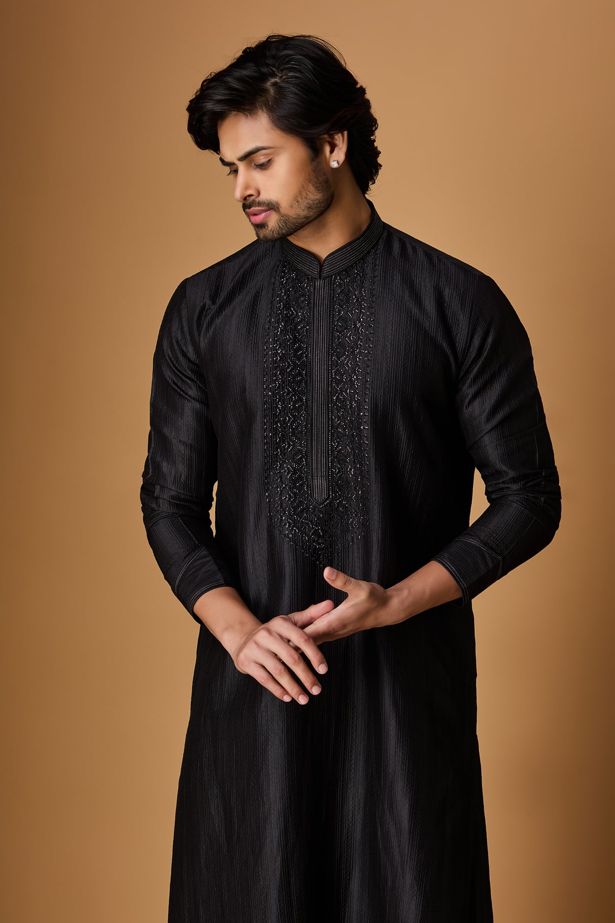 Black Kurta Set