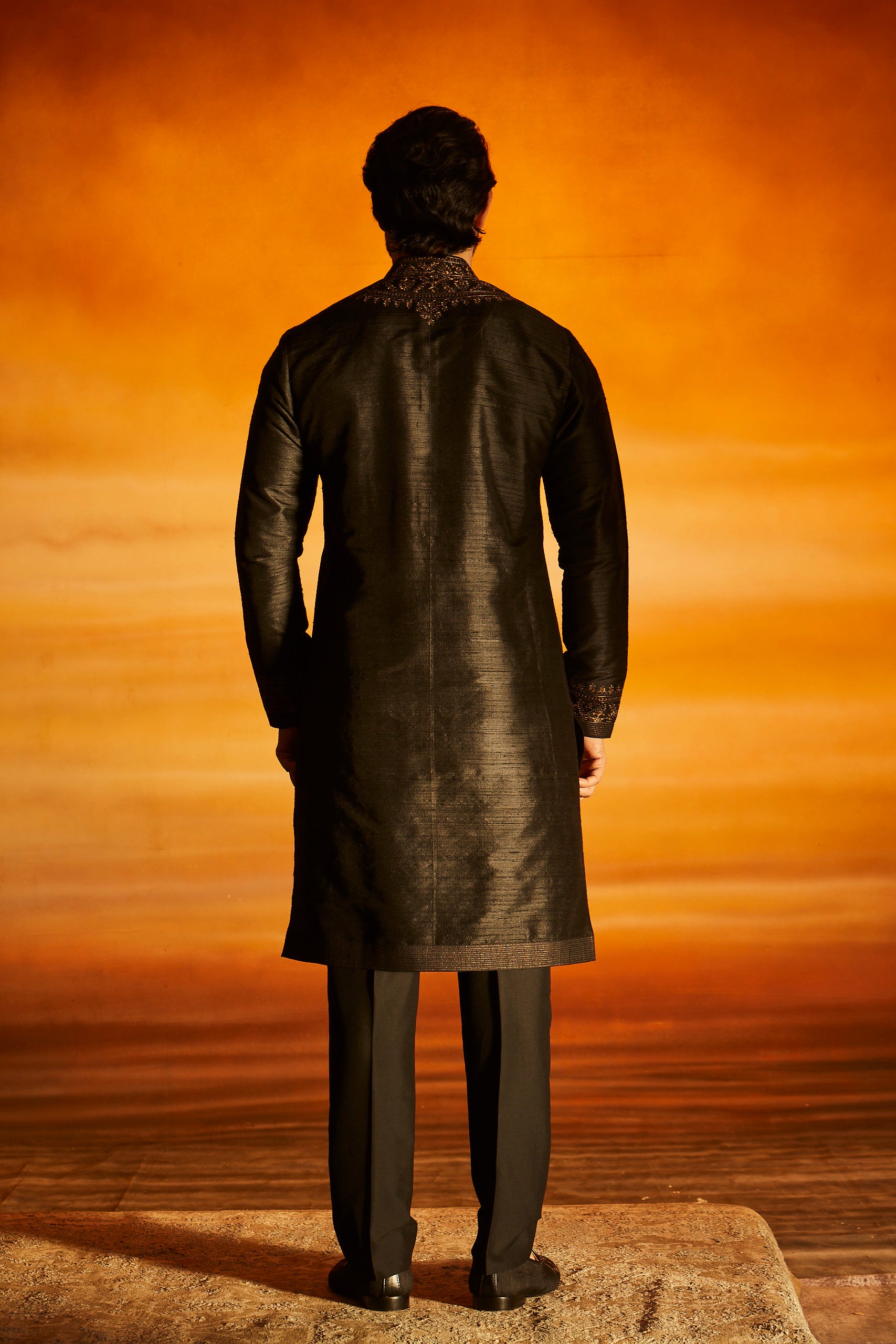 Black kurta Set