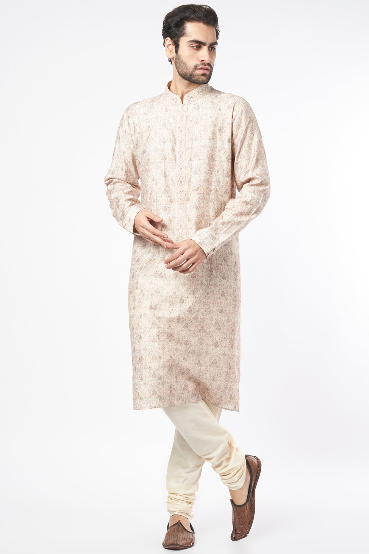 Mauve Kurta Set