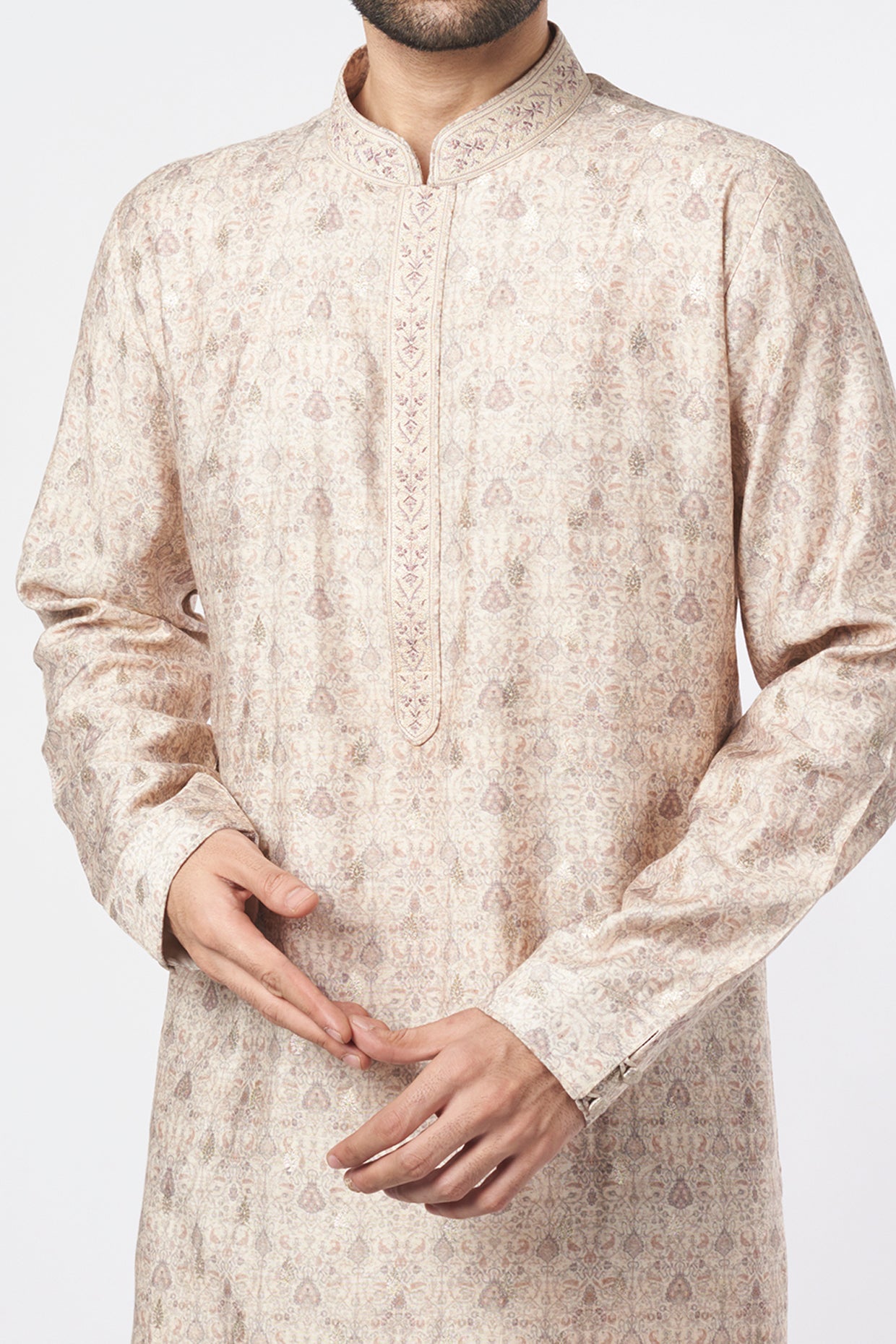 Mauve Kurta Set