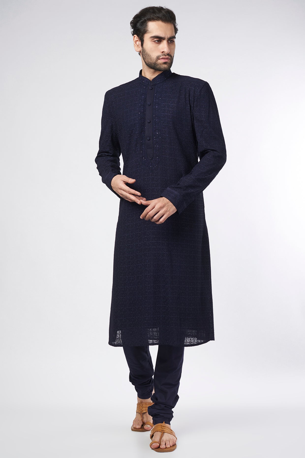 Cobalt Blue Kurta Set