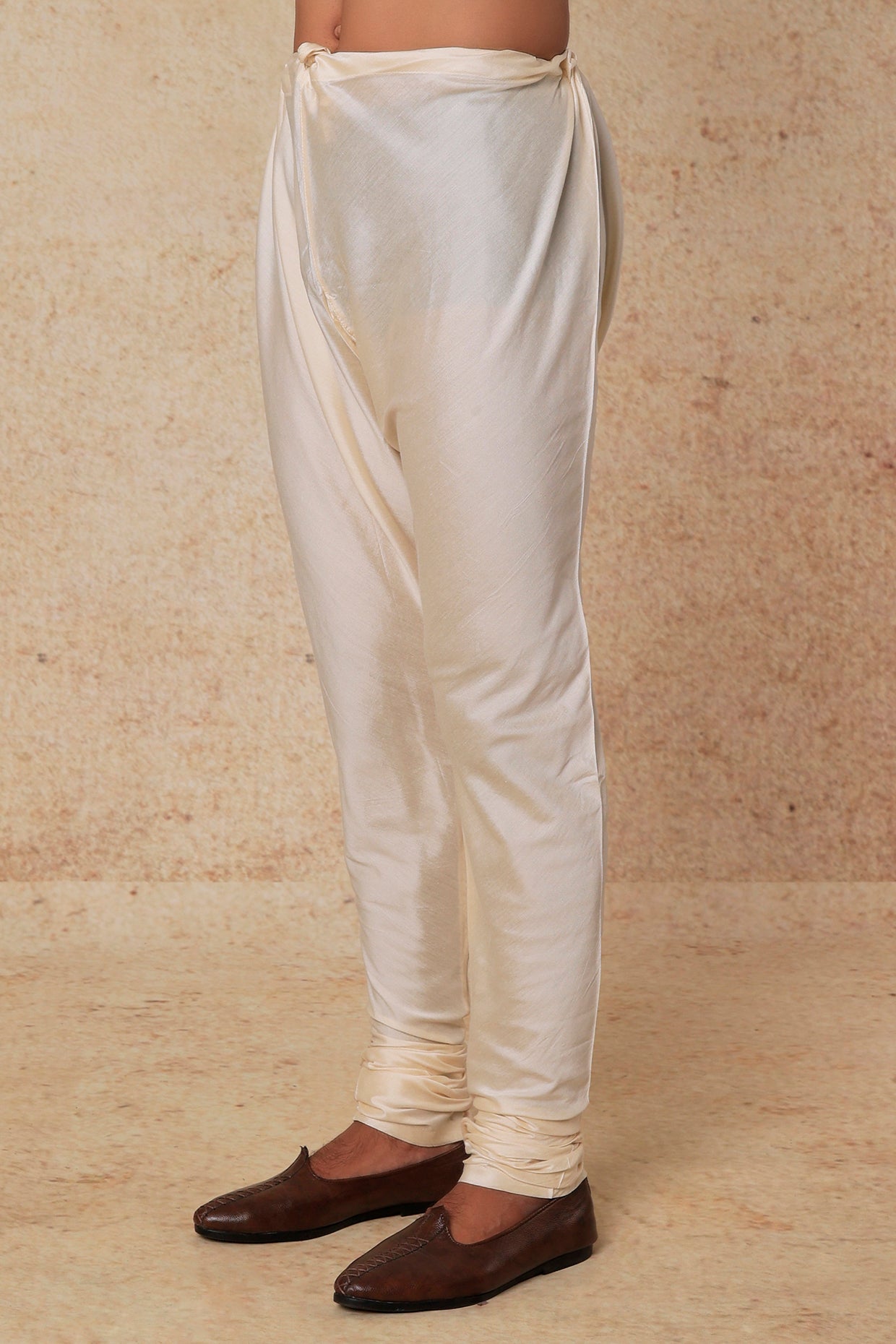 Gold Embroidered Kurta Set