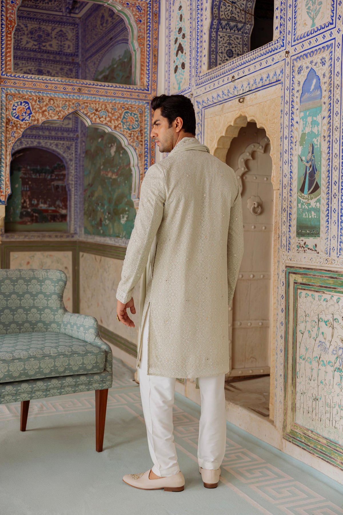Mint Green Kurta Set