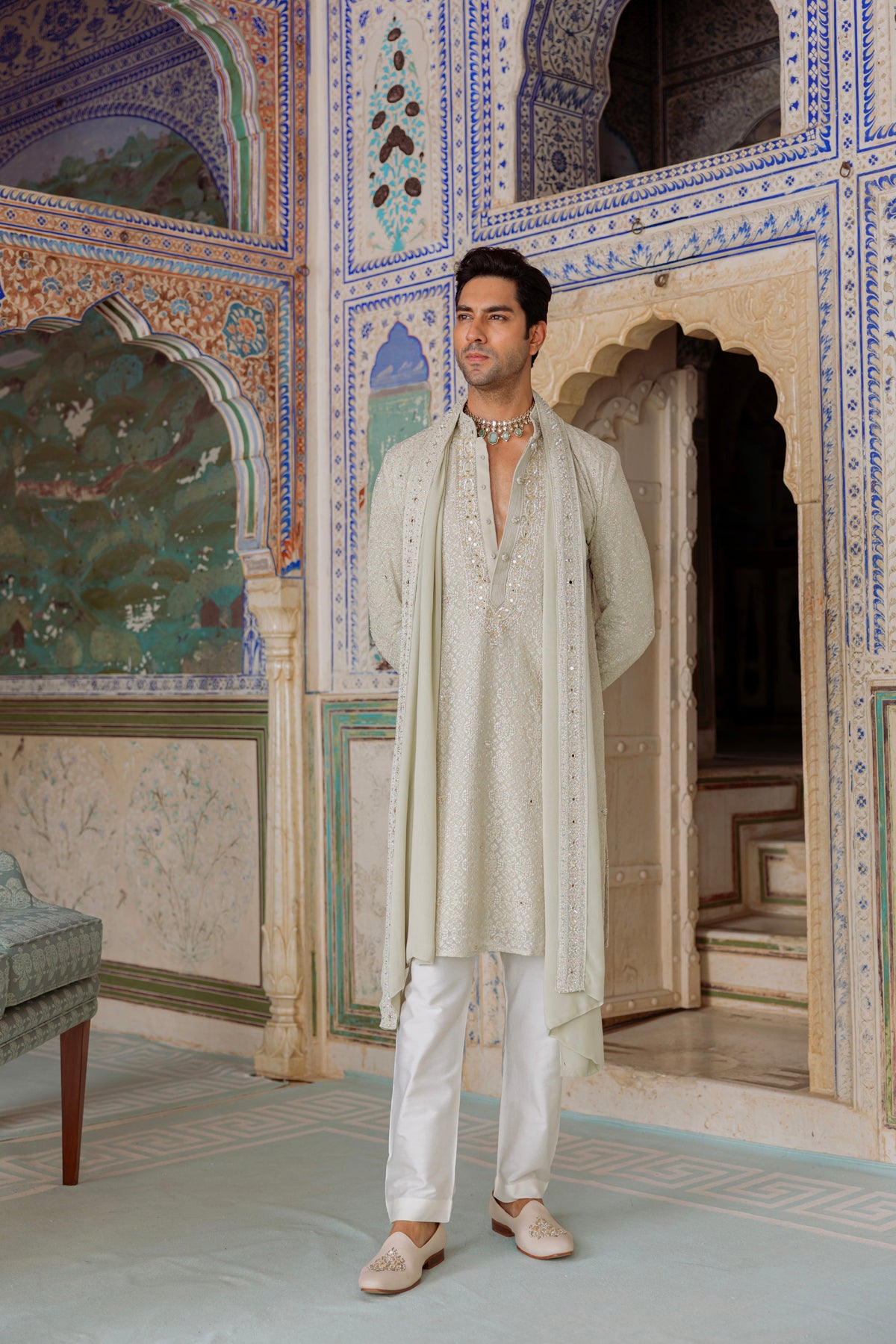 Mint Green Kurta Set
