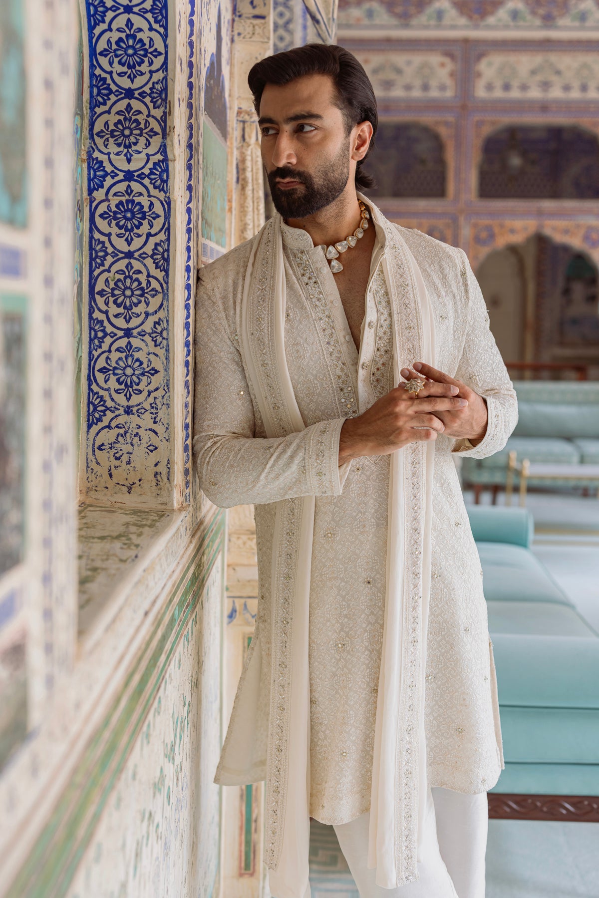 Ivory Kurta Set
