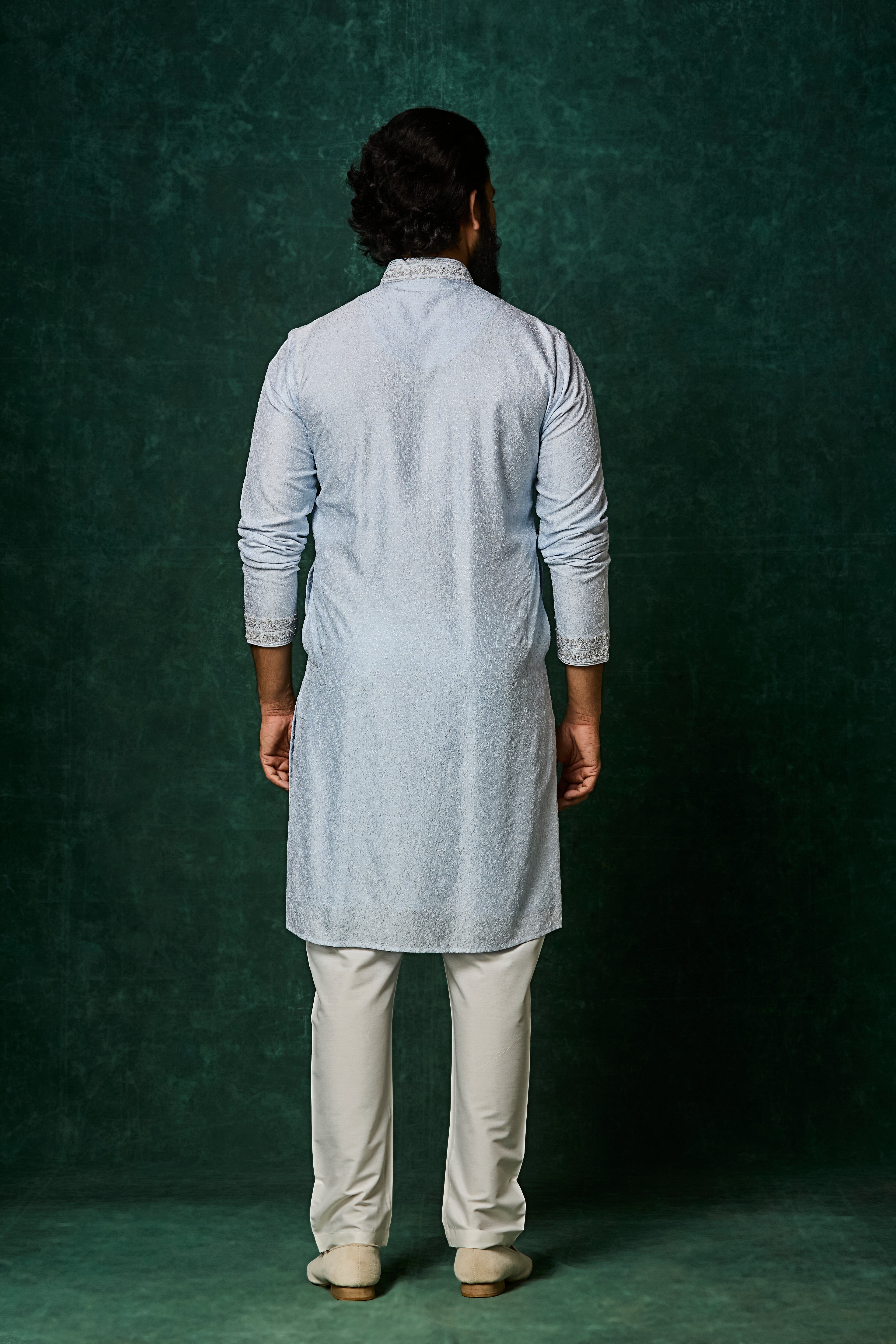 Aqua Kurta Set