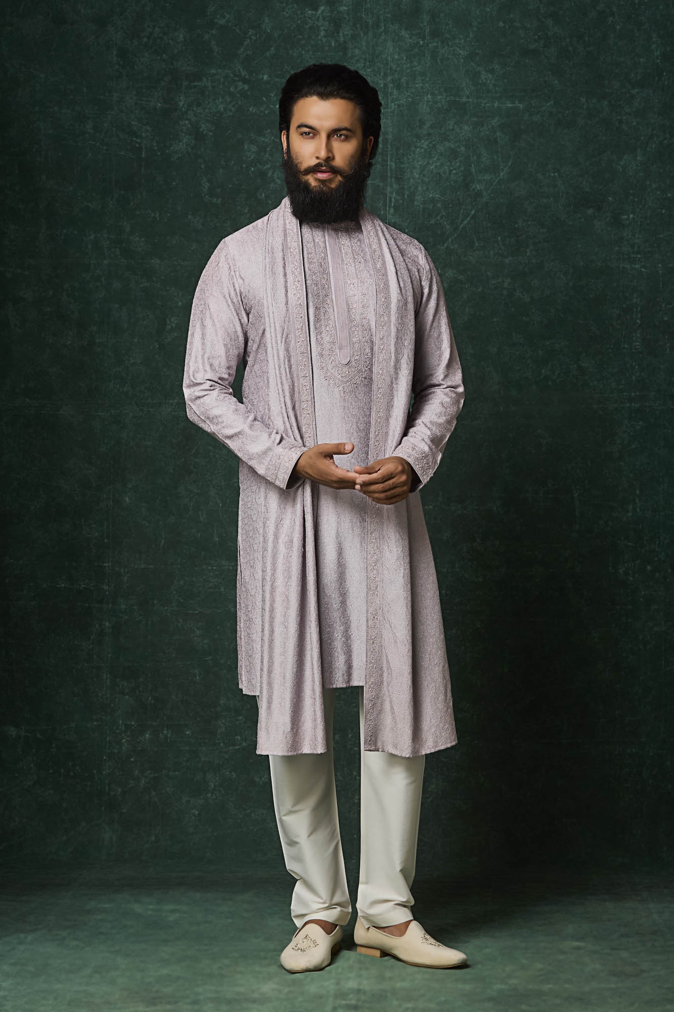 Lilac Kurta Set