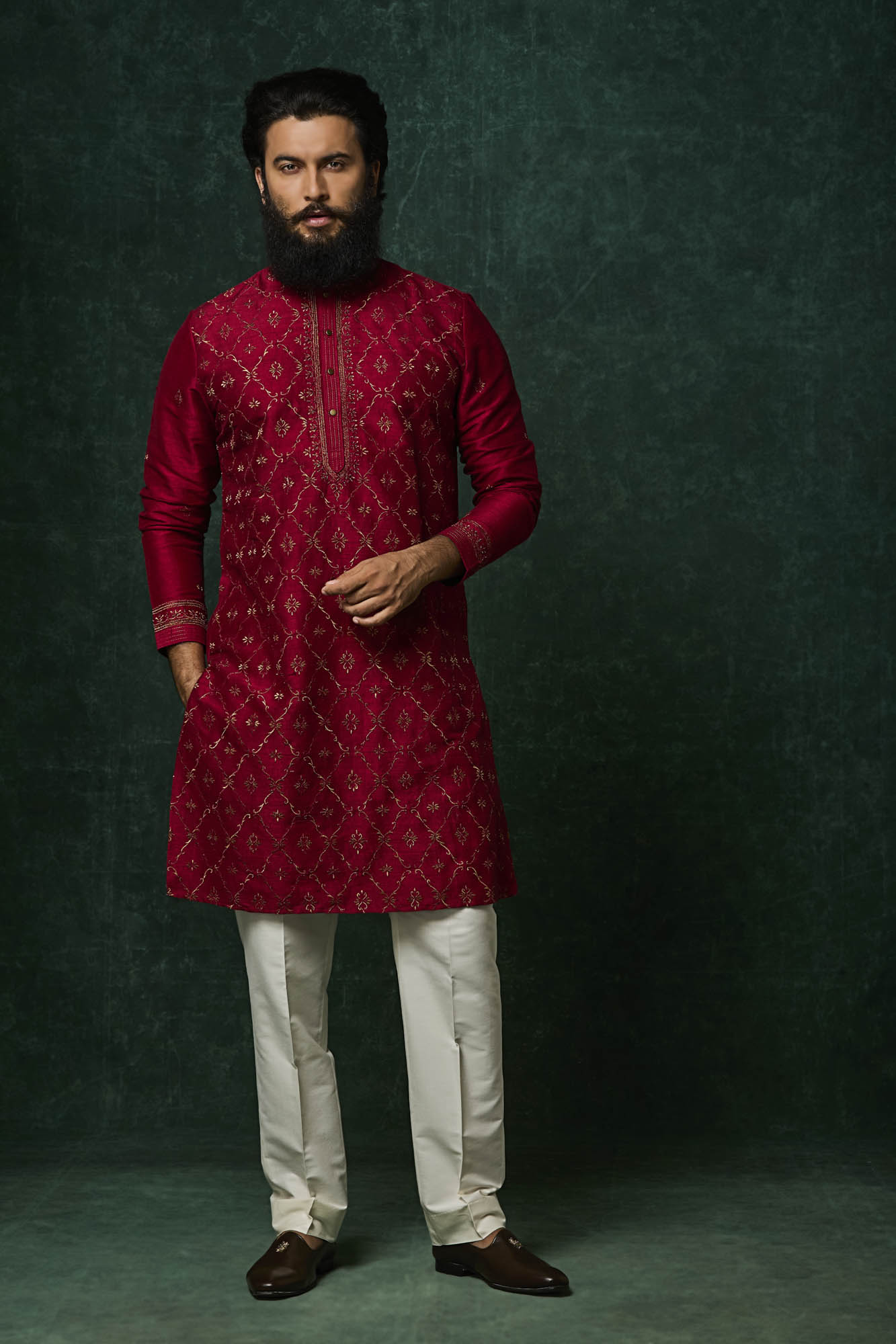 Ruby Kurta Set