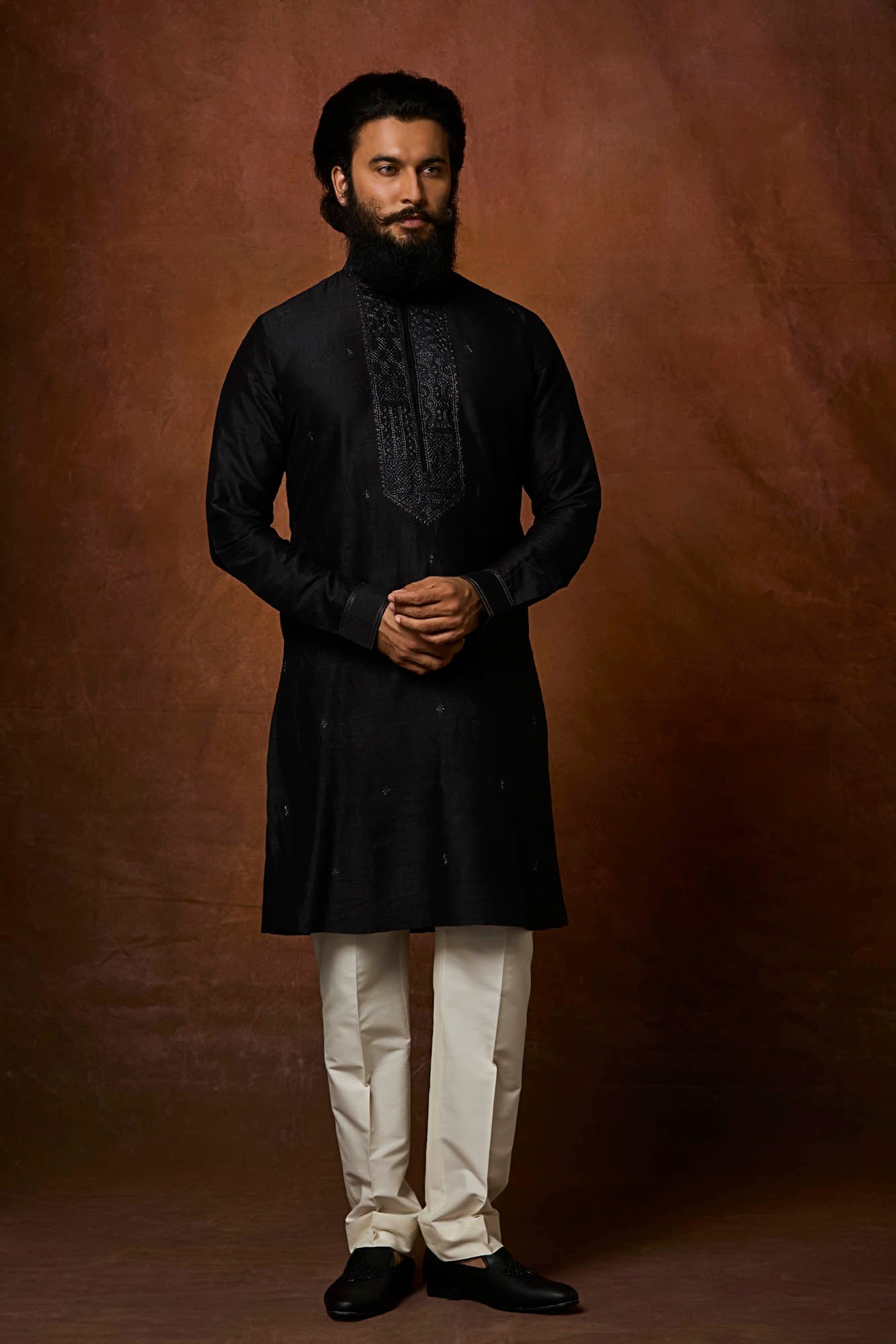 Black Kurta Set