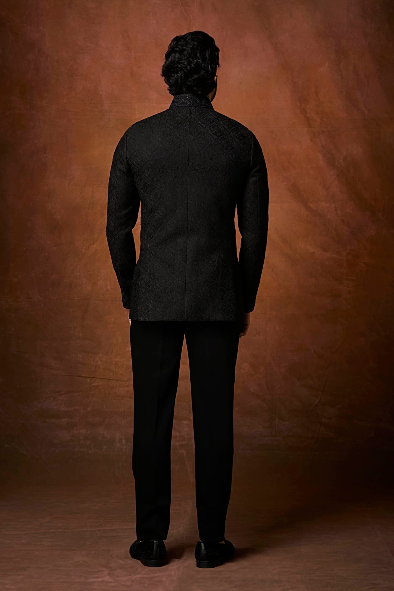 Black Jodhpuri Set