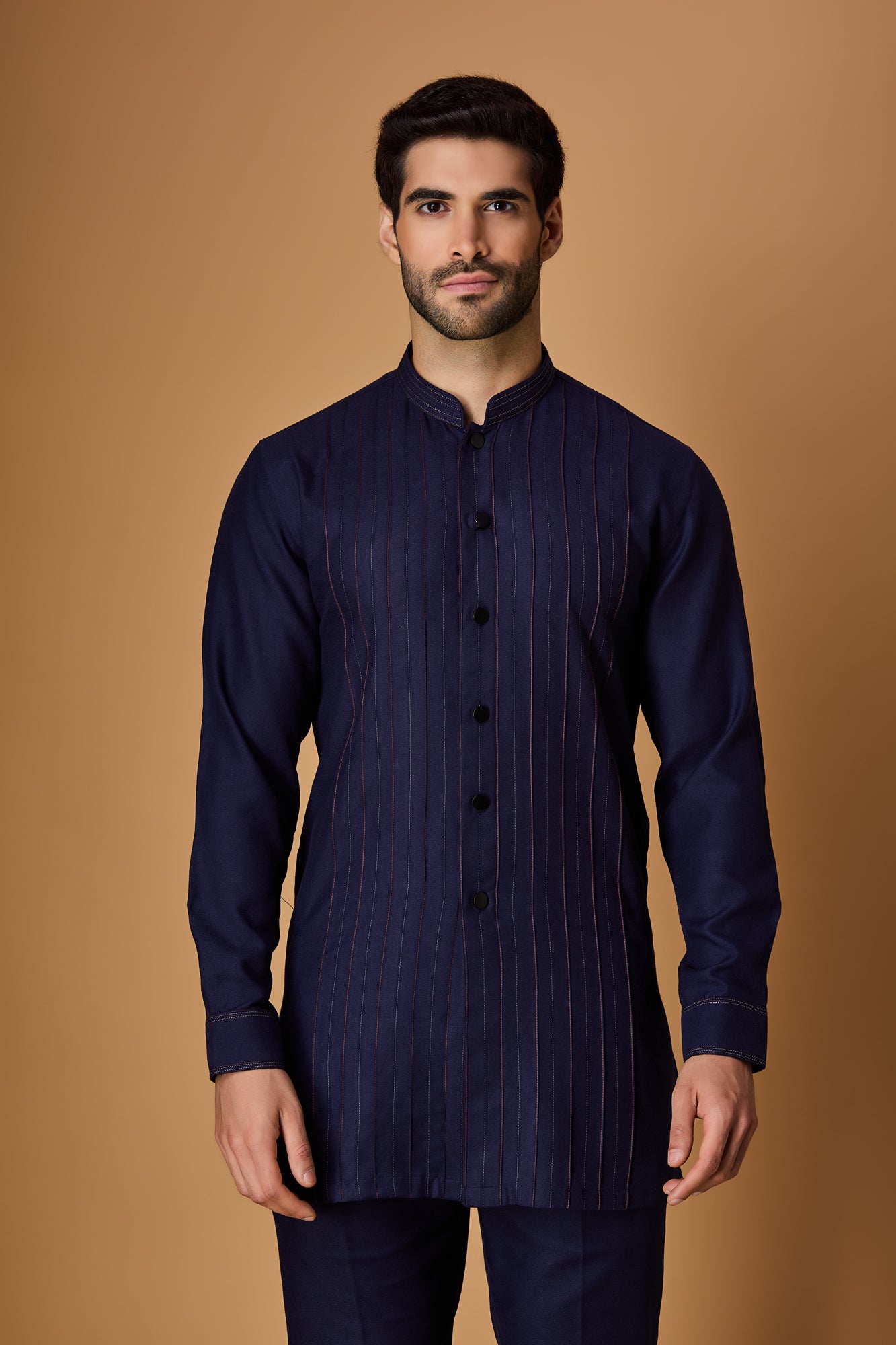 Blue Indowestern Set