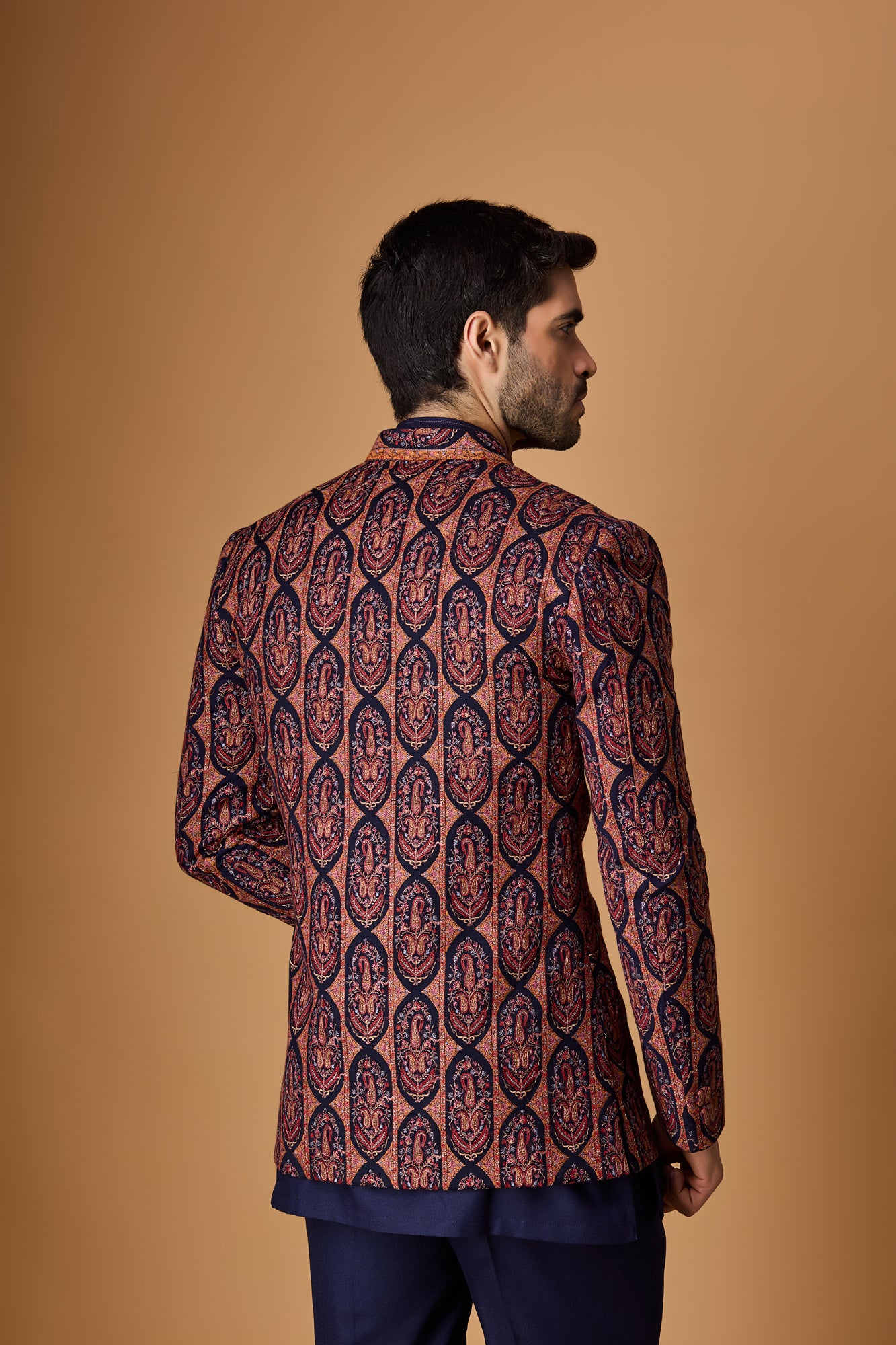 Blue Indowestern Set