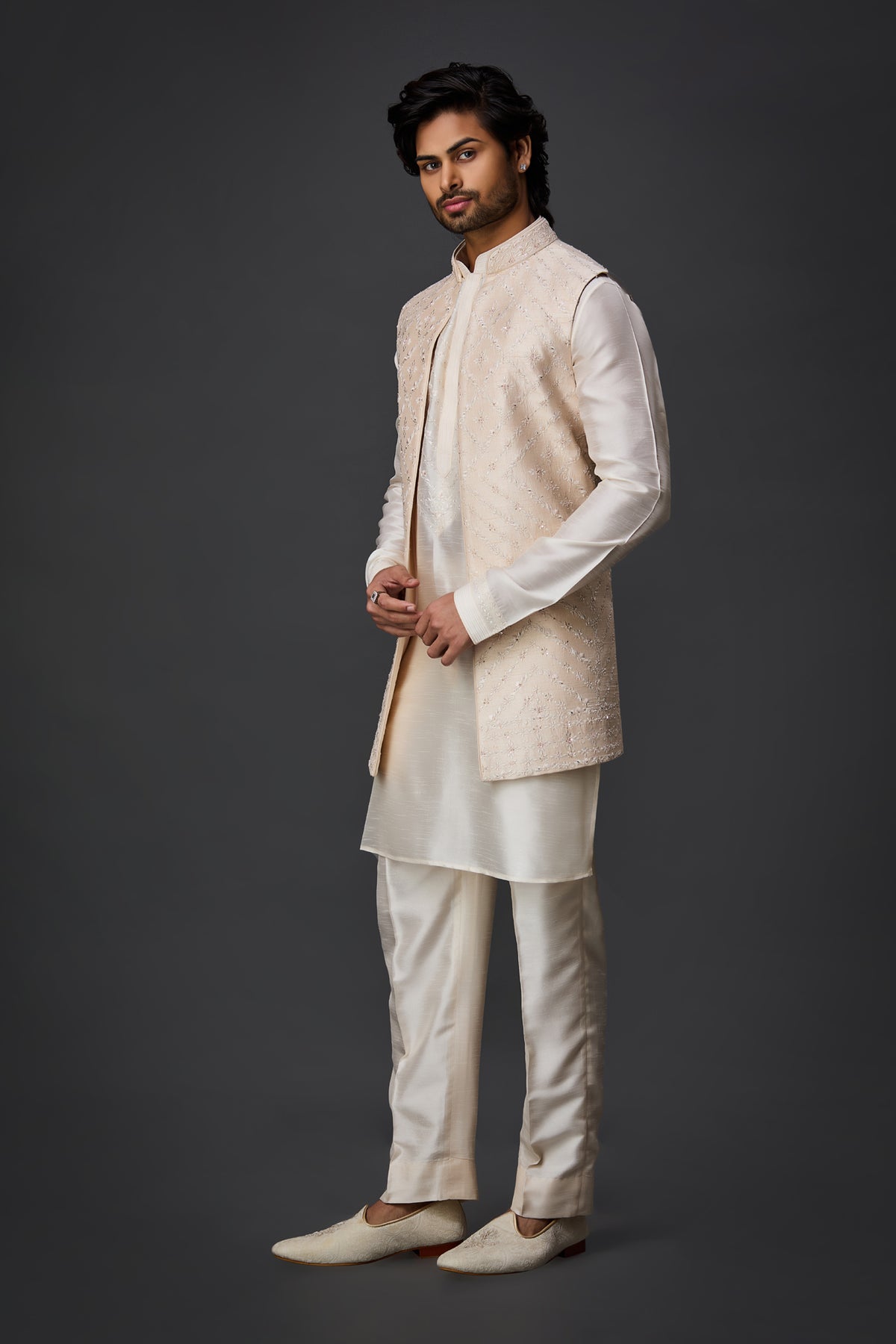 Ivory/Blush Bundi Set