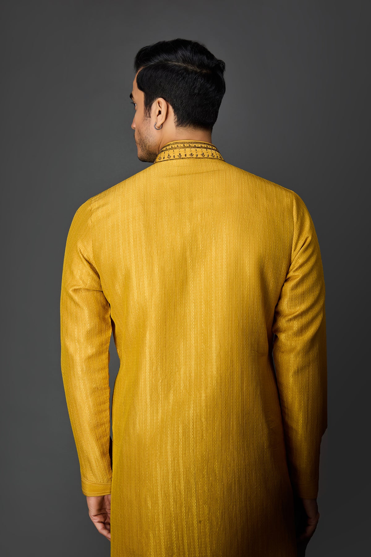 Yellow Mustard Kurta Set