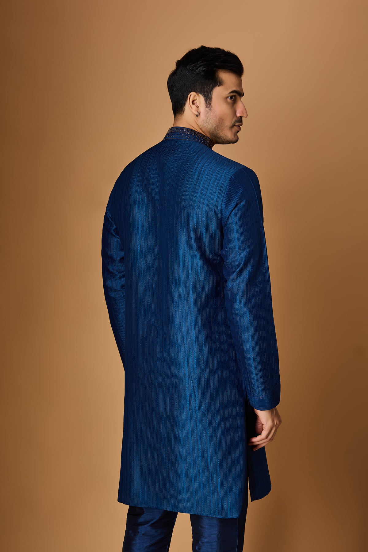 Teal Blue Kurat Set