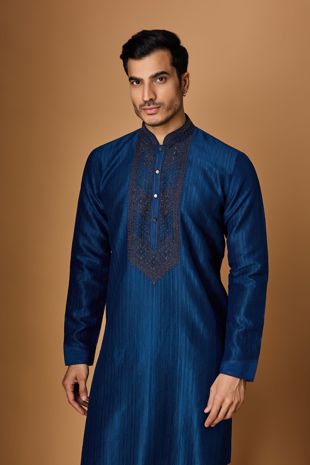 Teal Blue Kurat Set