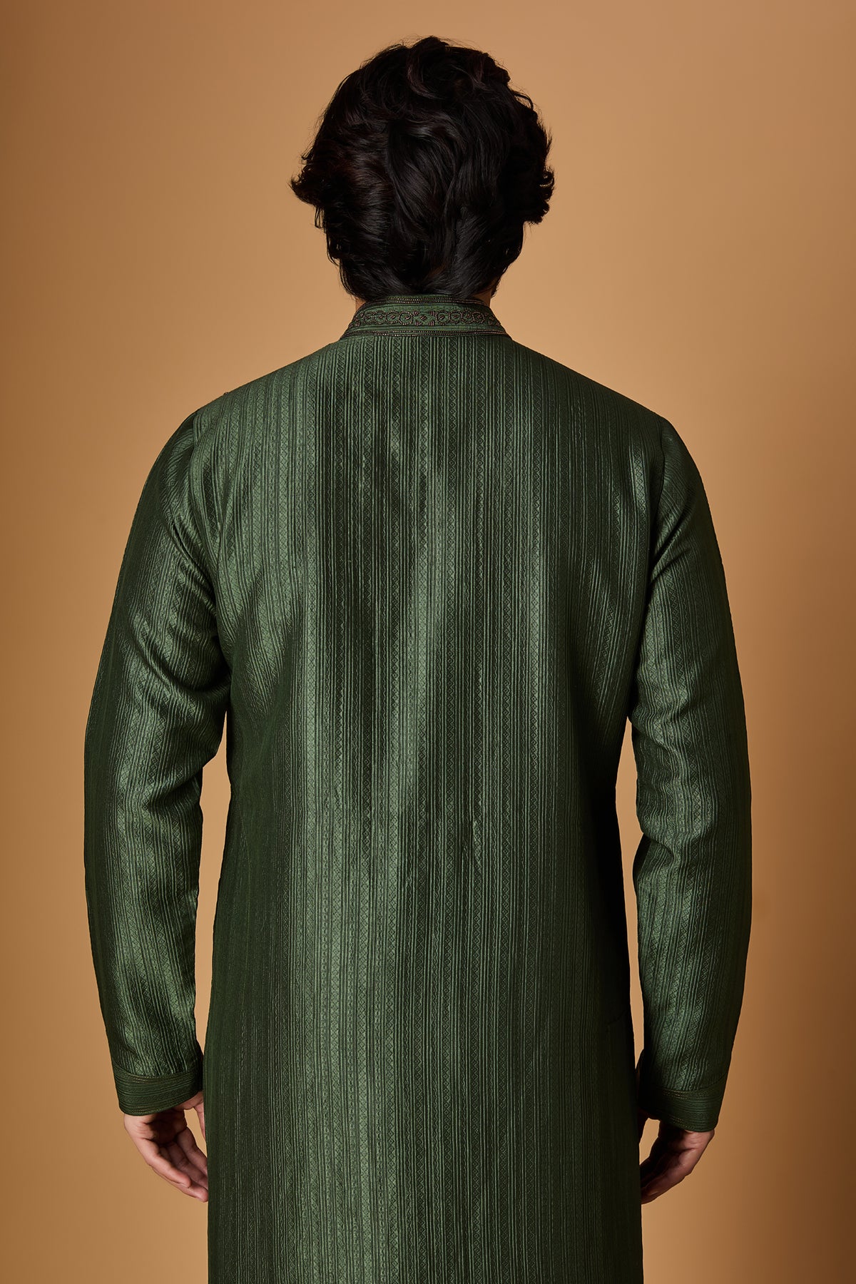 Olive Green Kurta Set