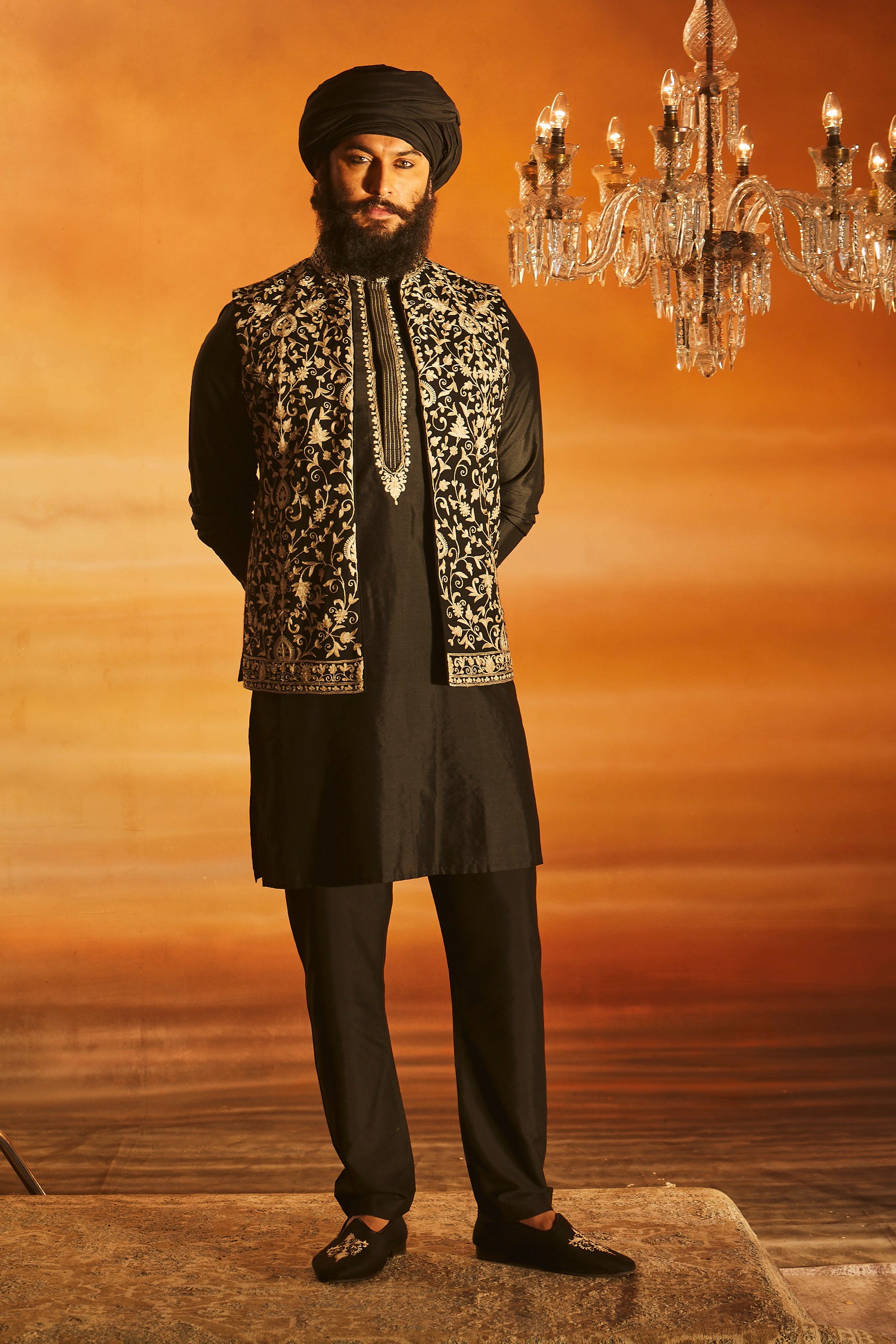 Black Coaty Set