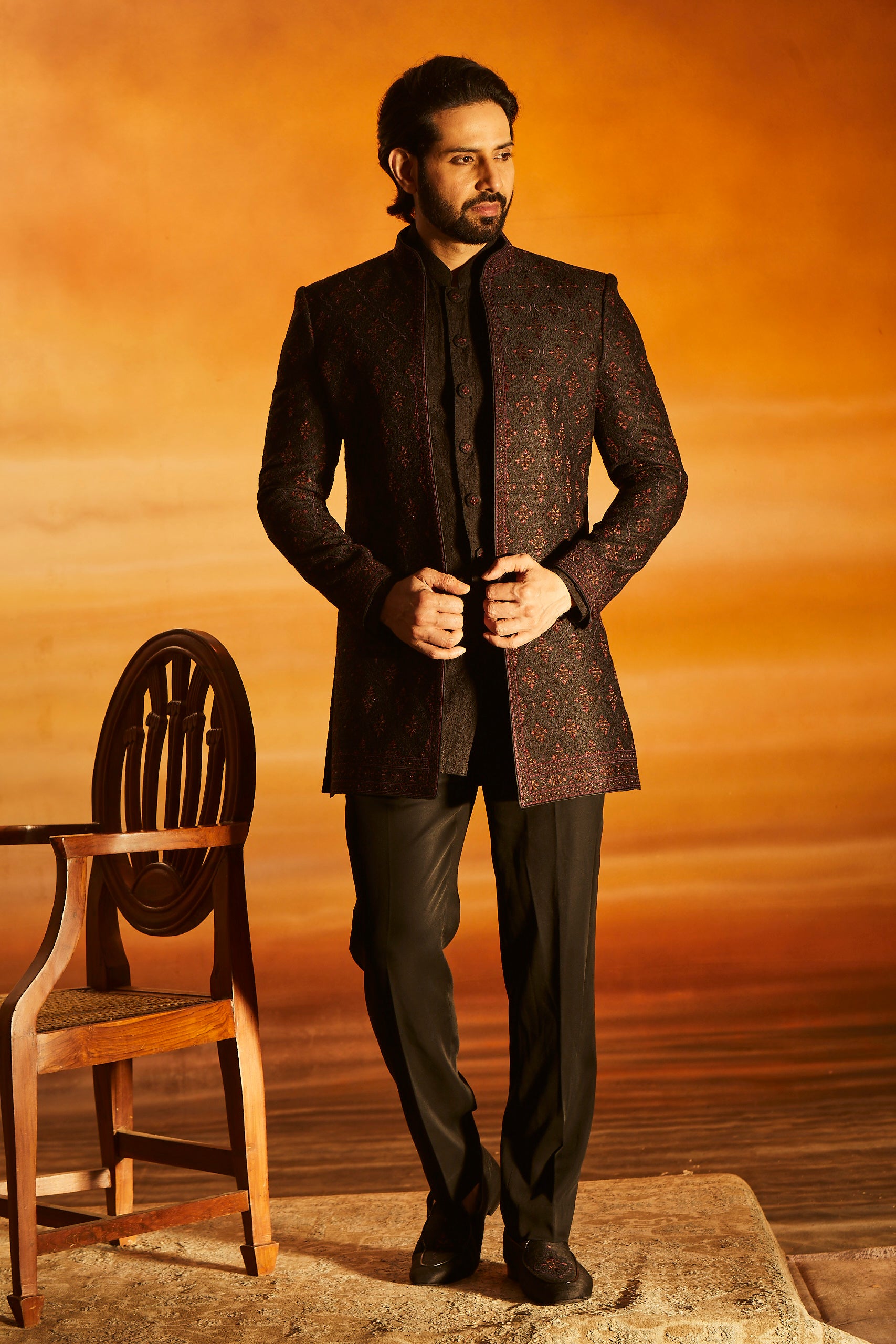Black Jacket Set