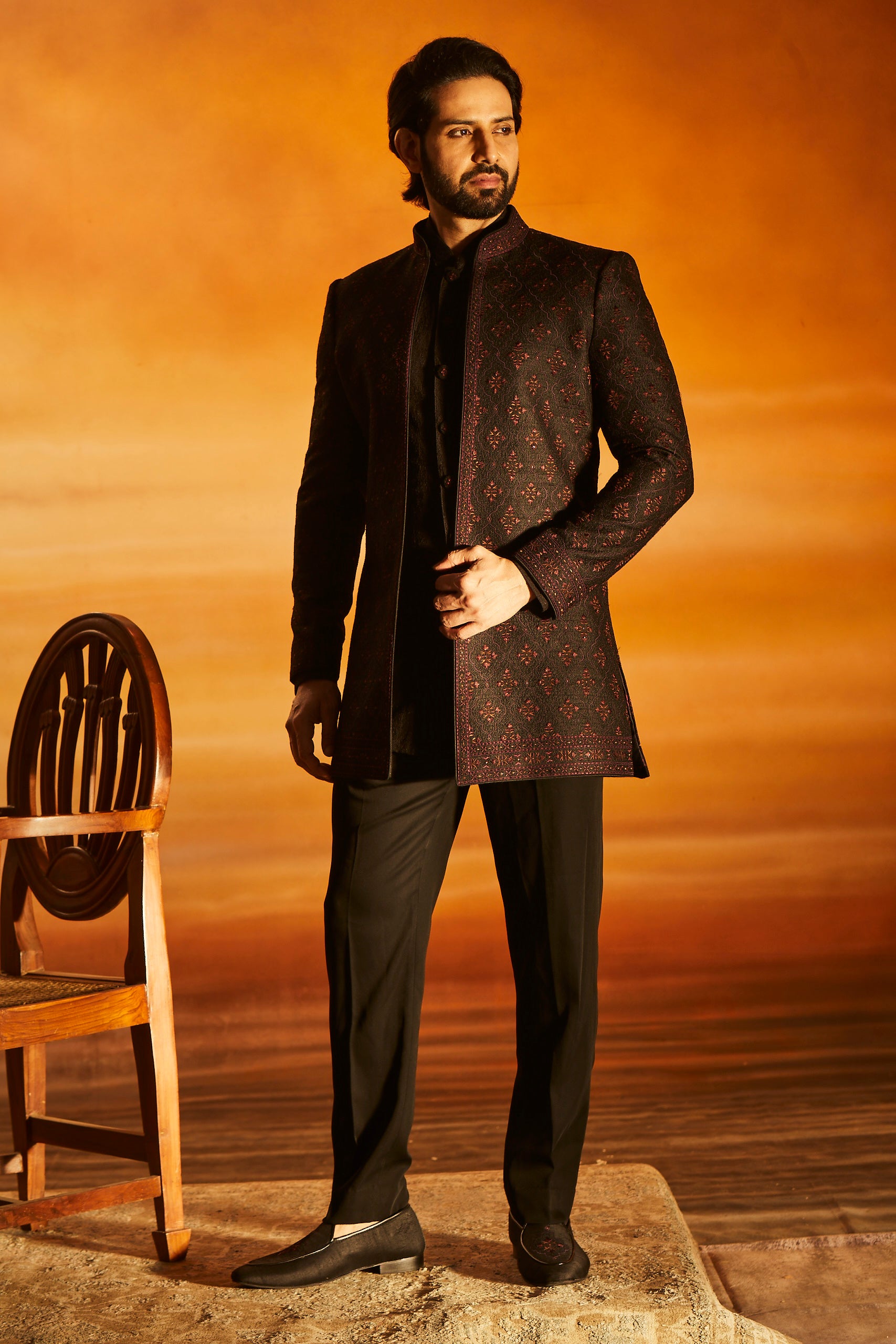 Black Jacket Set