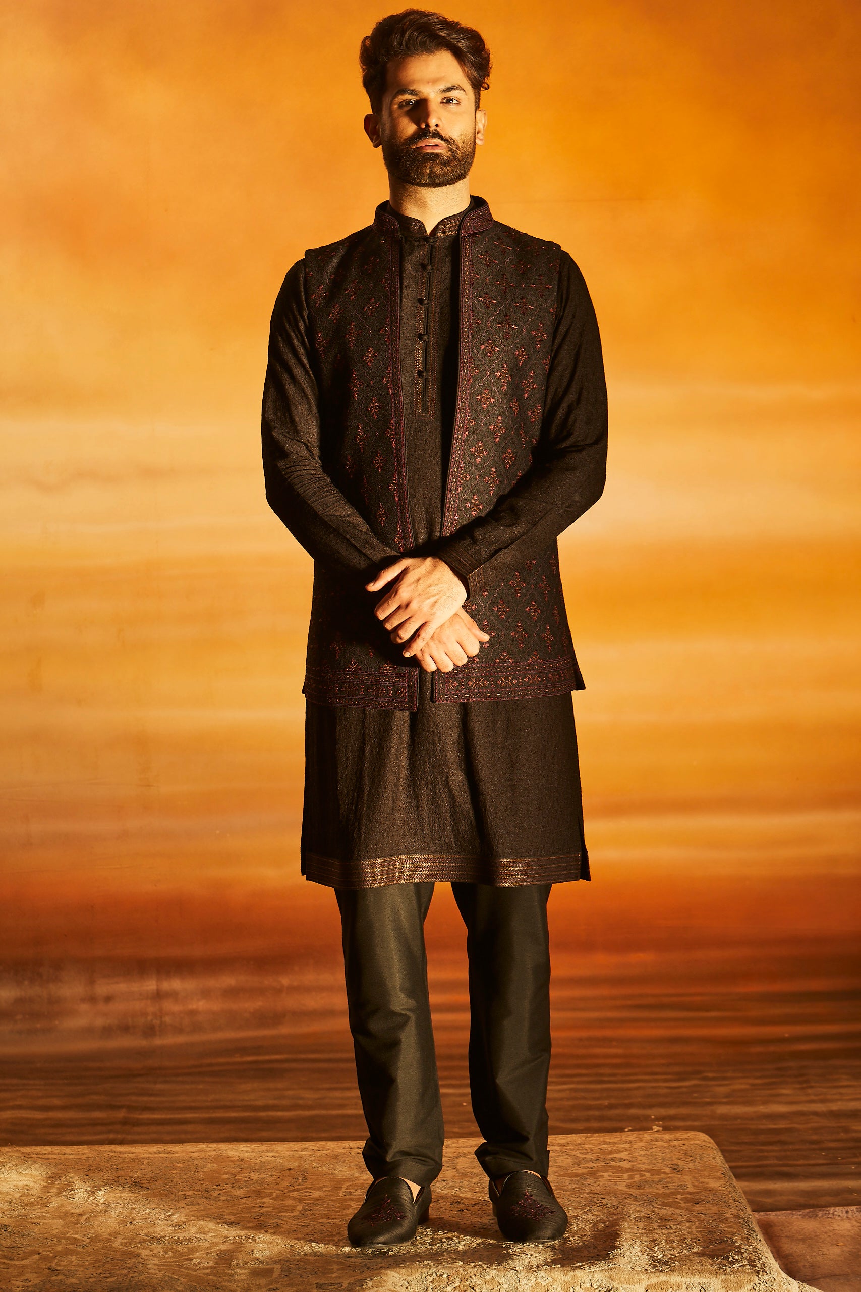 Black Coaty Set