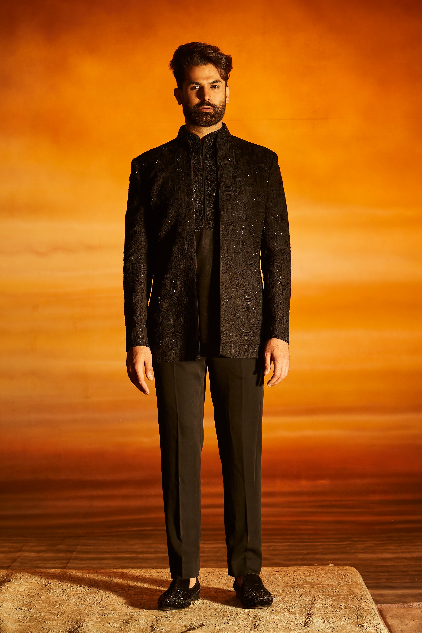 Black Jacket Set